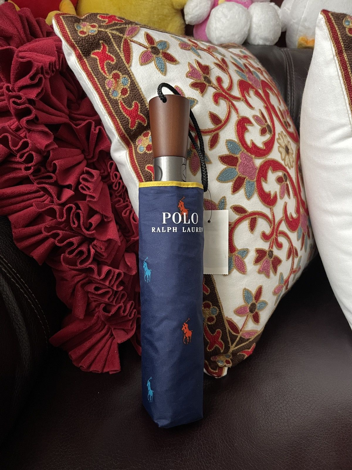 Polo Ralph Lauren NWT polo ralph Lauren umbrella in pony color in blue 12 inch Size ONE SIZE - 1 Thumbnail