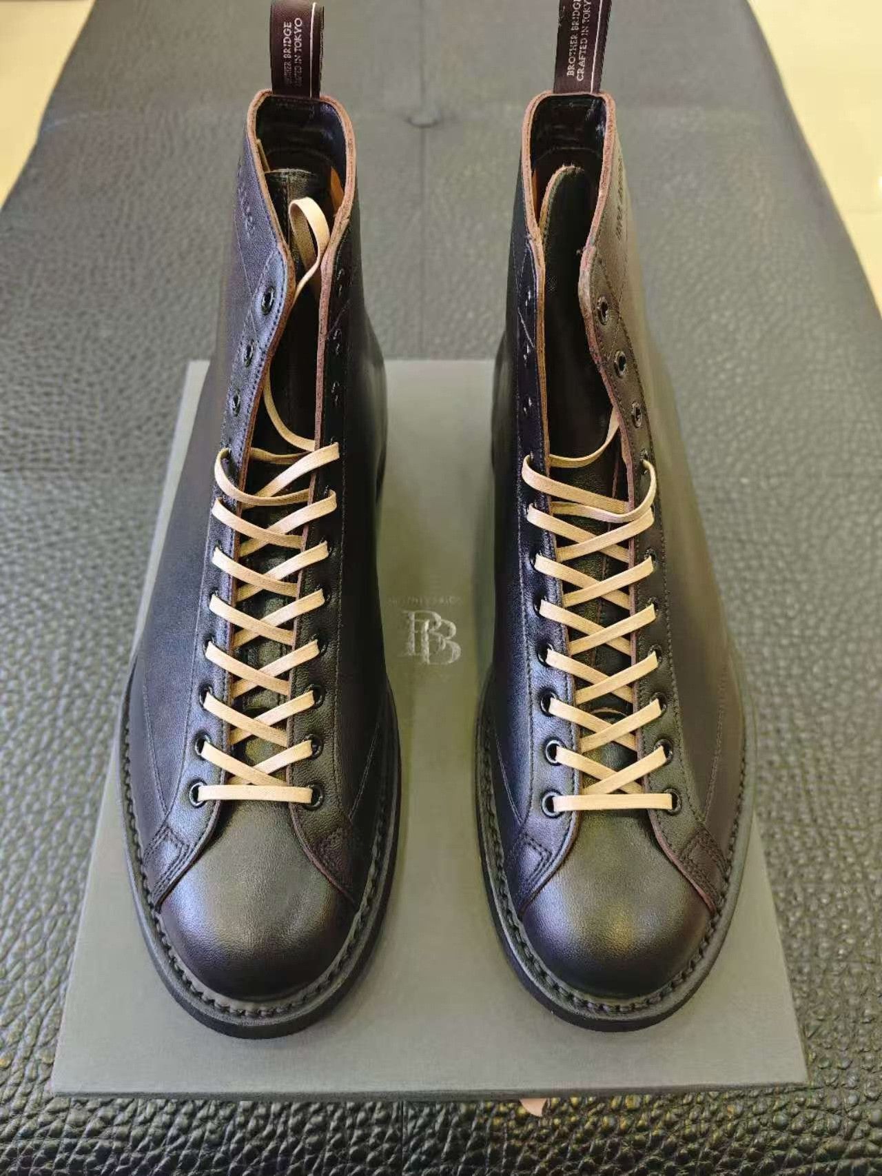 Brother Bridge Japanese Horsehide Boxing Boots