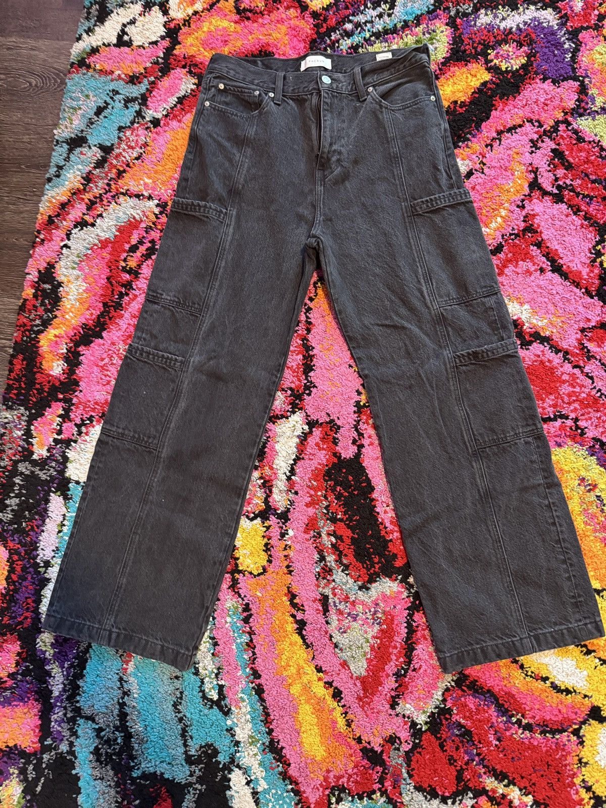 Pacsun Wide leg Cargo jeans Size US 32 / EU 48 - 1 Thumbnail