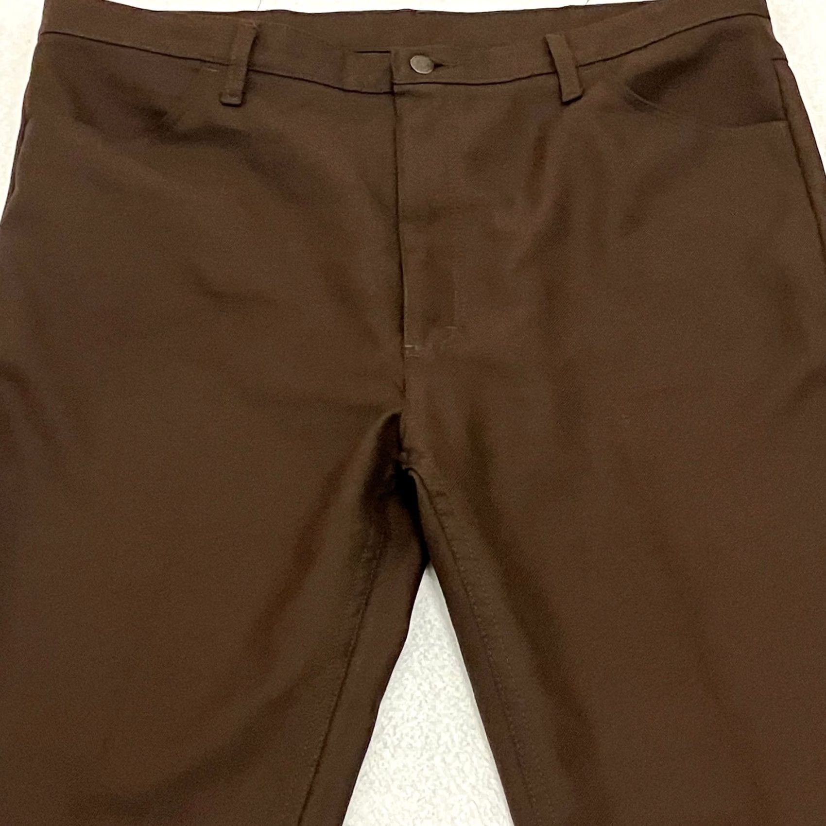Wrangler Vintage Wrangler Trousers 40W 30L Brown Straight Leg 82BN Smart Casual Mens Size US 40 / EU 56 - 2 Thumbnail