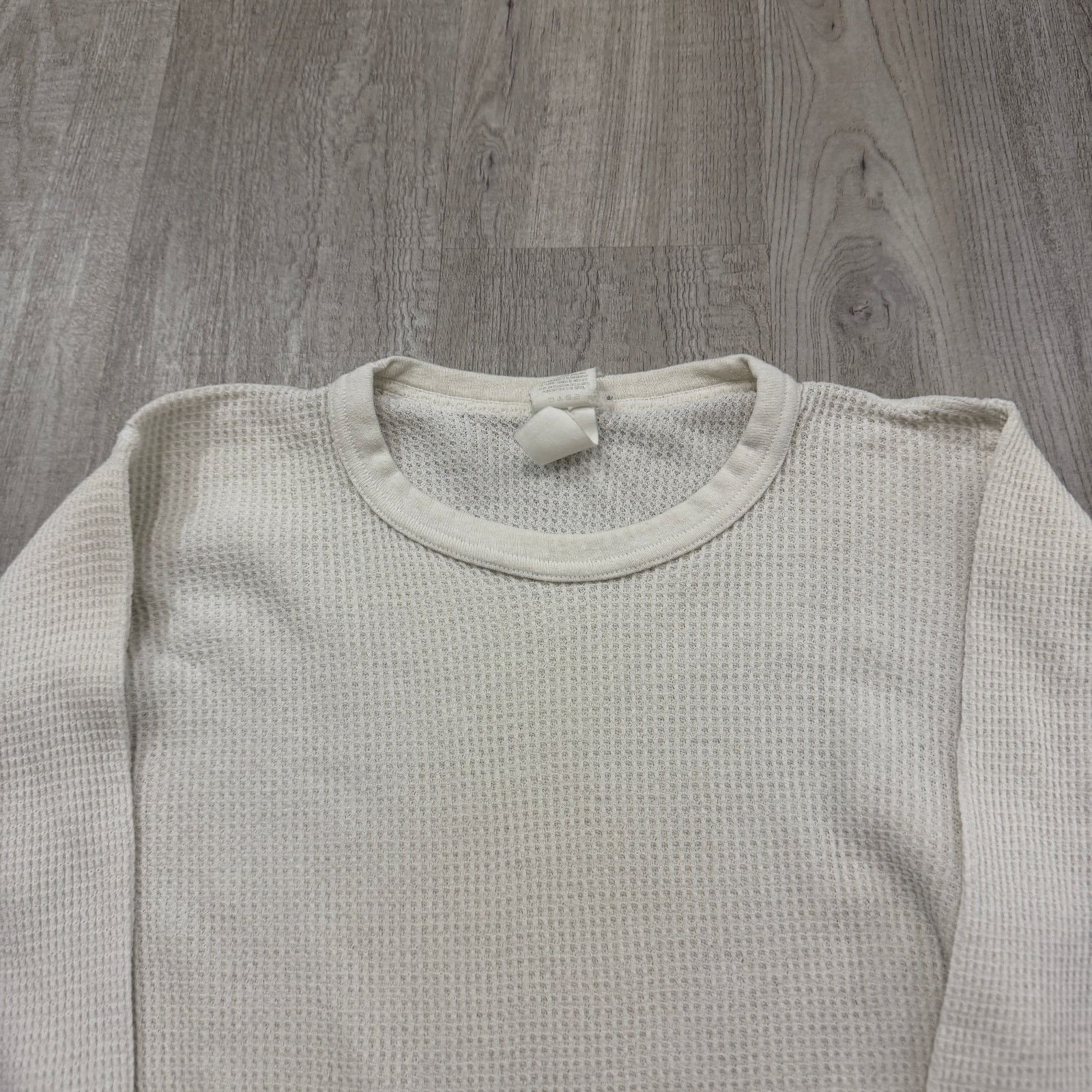 Vintage Vintage Morgan Mills Thermal Shirt Large Tall Waffle Knit Size US L / EU 52-54 / 3 - 3 Thumbnail
