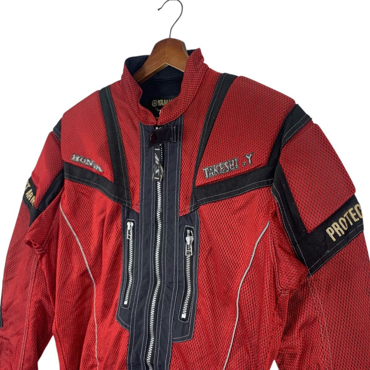 Japanese Brand × Yamaha Vintage Yamaha Protect Armor Riders Jacket Size US M / EU 48-50 / 2 - 4 Thumbnail
