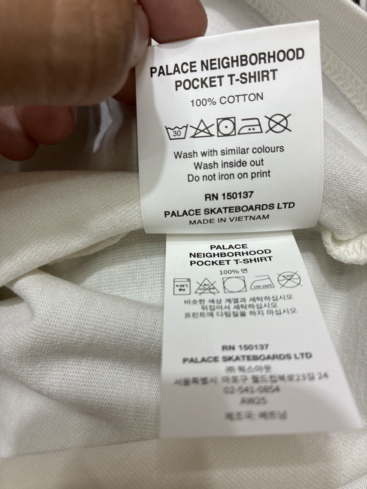 Palace Palace x Neighborhood Pocket T-Shirt White Size US M / EU 48-50 / 2 - 9 Thumbnail