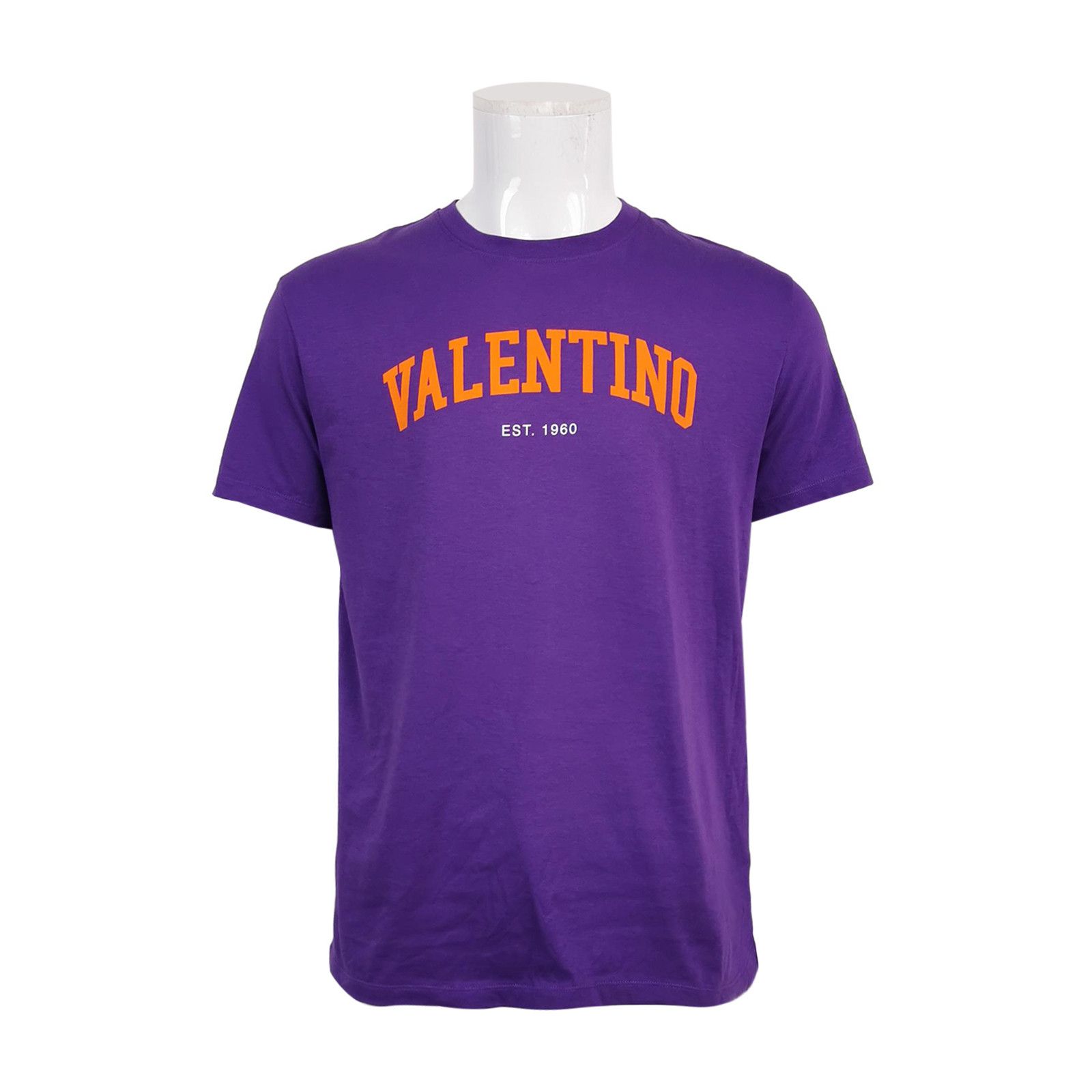 Valentino Valentino Logo Graphic Cotton T-Shirt Size M Size US M / EU 48-50 / 2 - 1 Thumbnail