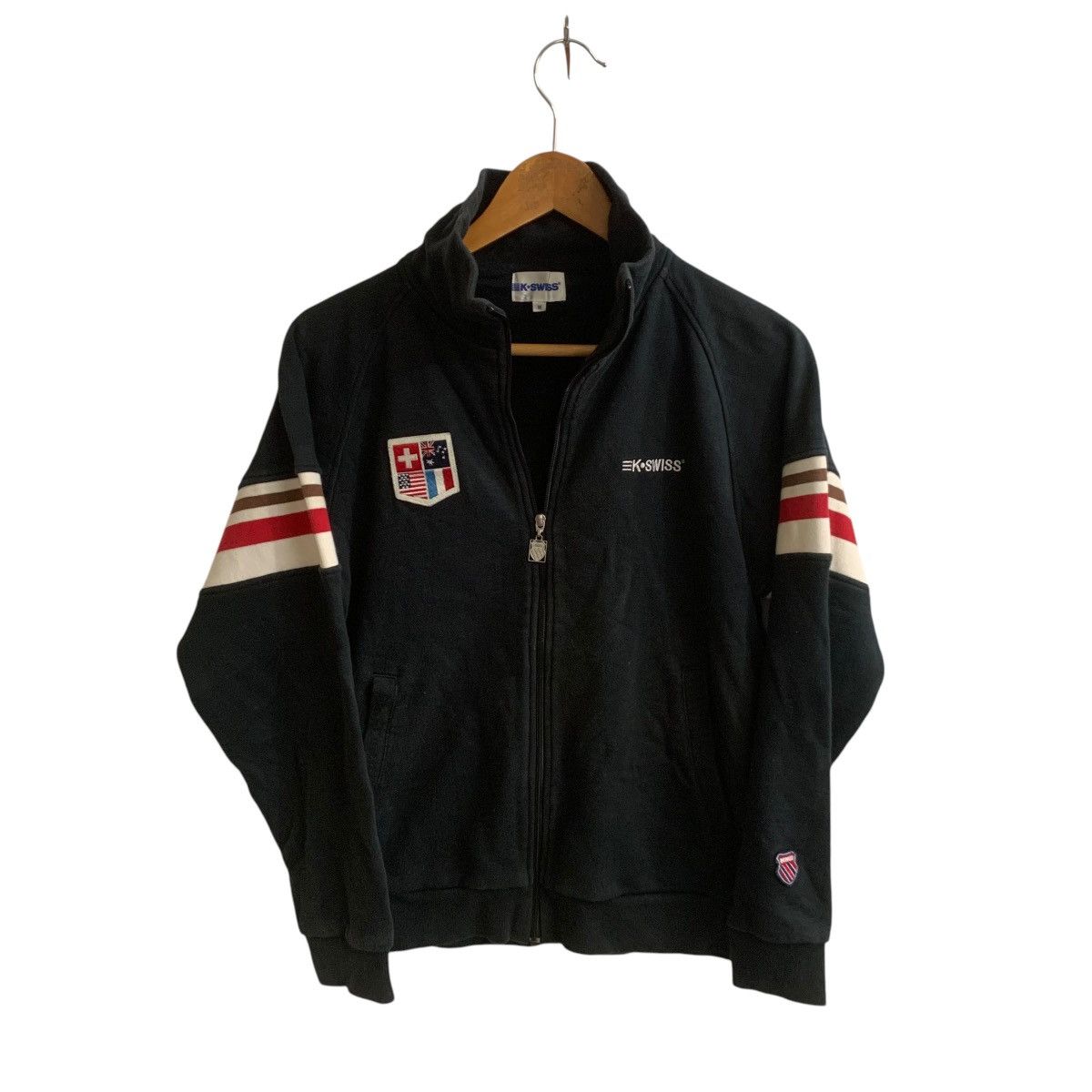 K-Swiss × Vintage Black k swiss sweater small size Size US S / EU 44-46 / 1 - 1 Thumbnail