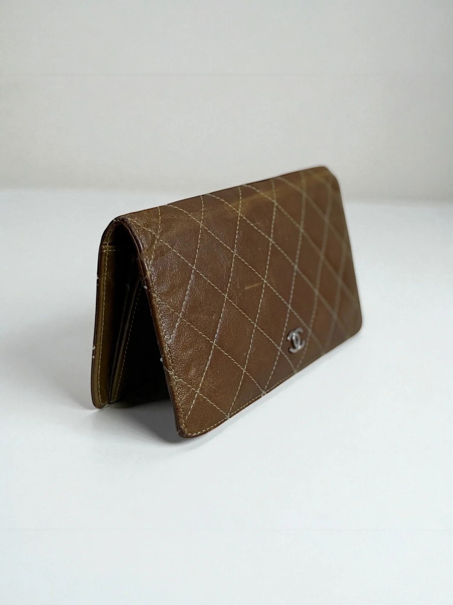 Chanel CHANEL iridescent cc quilted leather wallet Size ONE SIZE - 4 Thumbnail