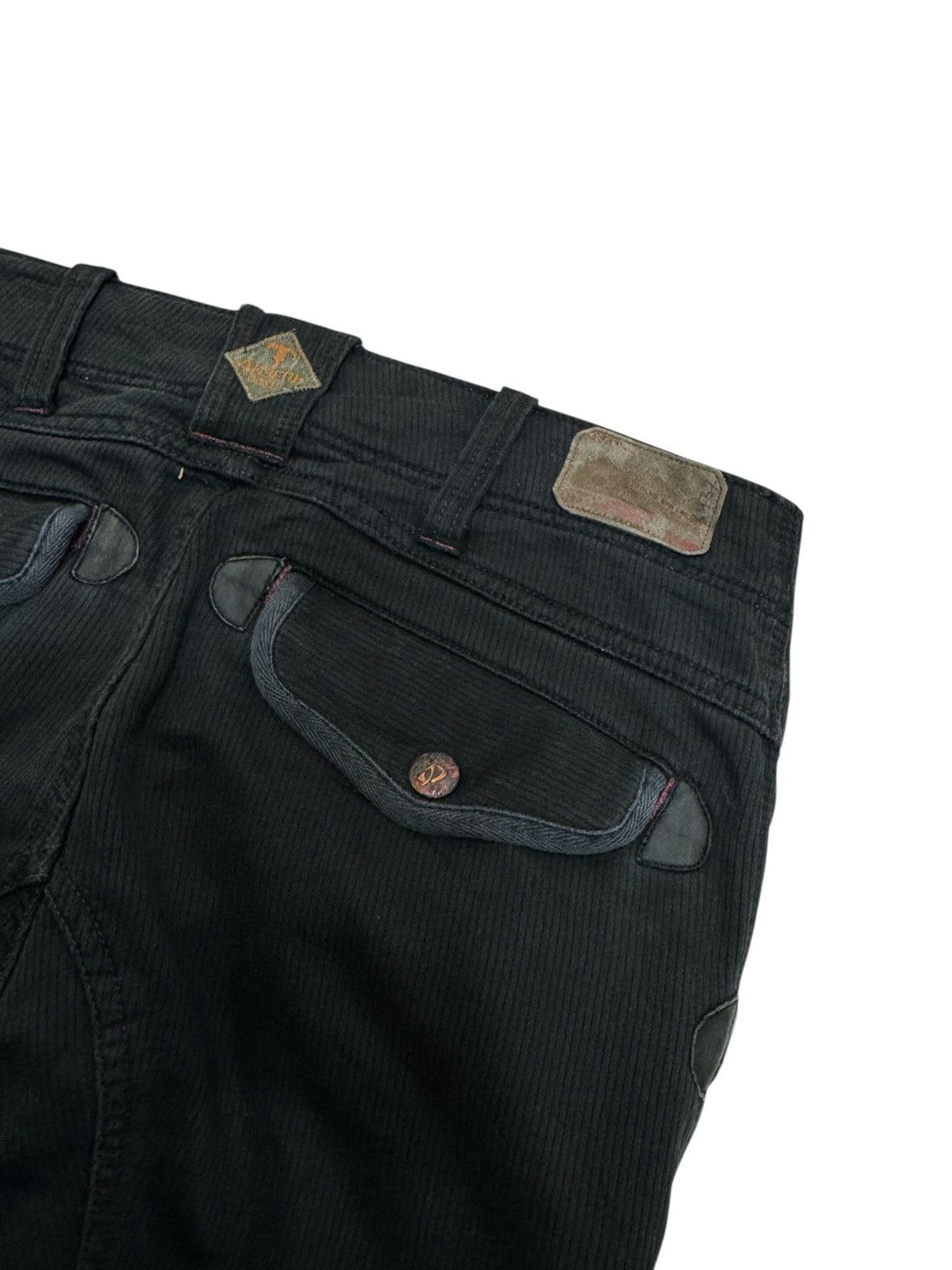 Diesel Diesel Industry Pinstriped Black Pant Size US 30 / EU 46 - 13 Thumbnail