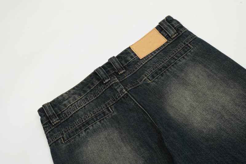 Japanese Brand × Jean American retro washed straight loose casual flared jeans Size US 32 / EU 48 - 5 Thumbnail