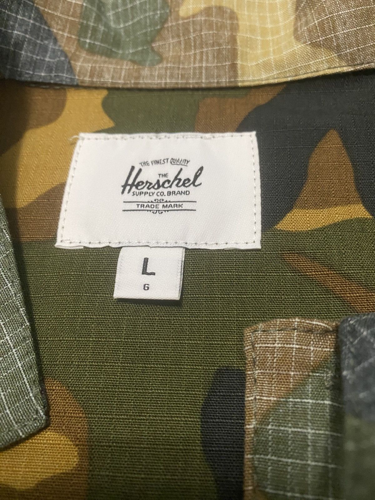 Herschel Supply Co. Herschel Supply Co Camouflage Shirt Size US L / EU 52-54 / 3 - 5 Thumbnail