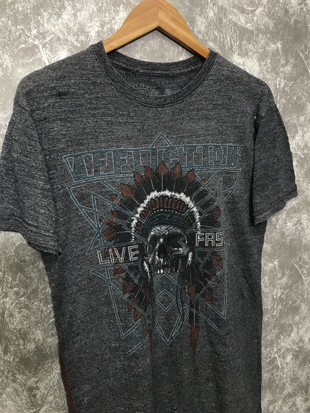 Affliction × Ed Hardy × Southpole Affliction Skull Y2K Graphic Tee Size US M / EU 48-50 / 2 - 3 Thumbnail