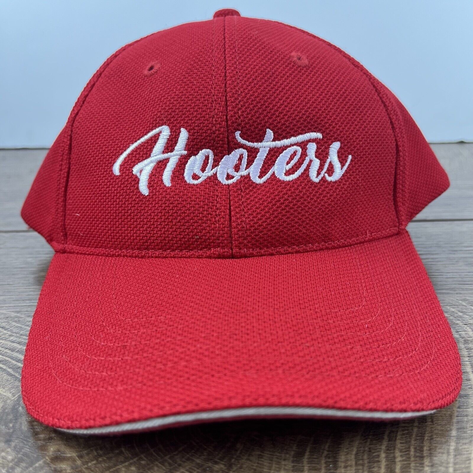 Other Hooters Hat Hooters Red Baseball Hat Red Adjustable Hat Red Size ONE SIZE - 2 Thumbnail