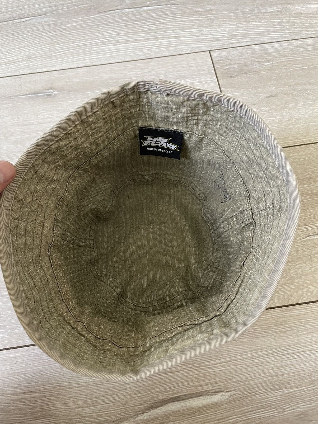 No Fear × Vintage Vintage No Fear Big Logo Panama hat Size ONE SIZE - 5 Thumbnail