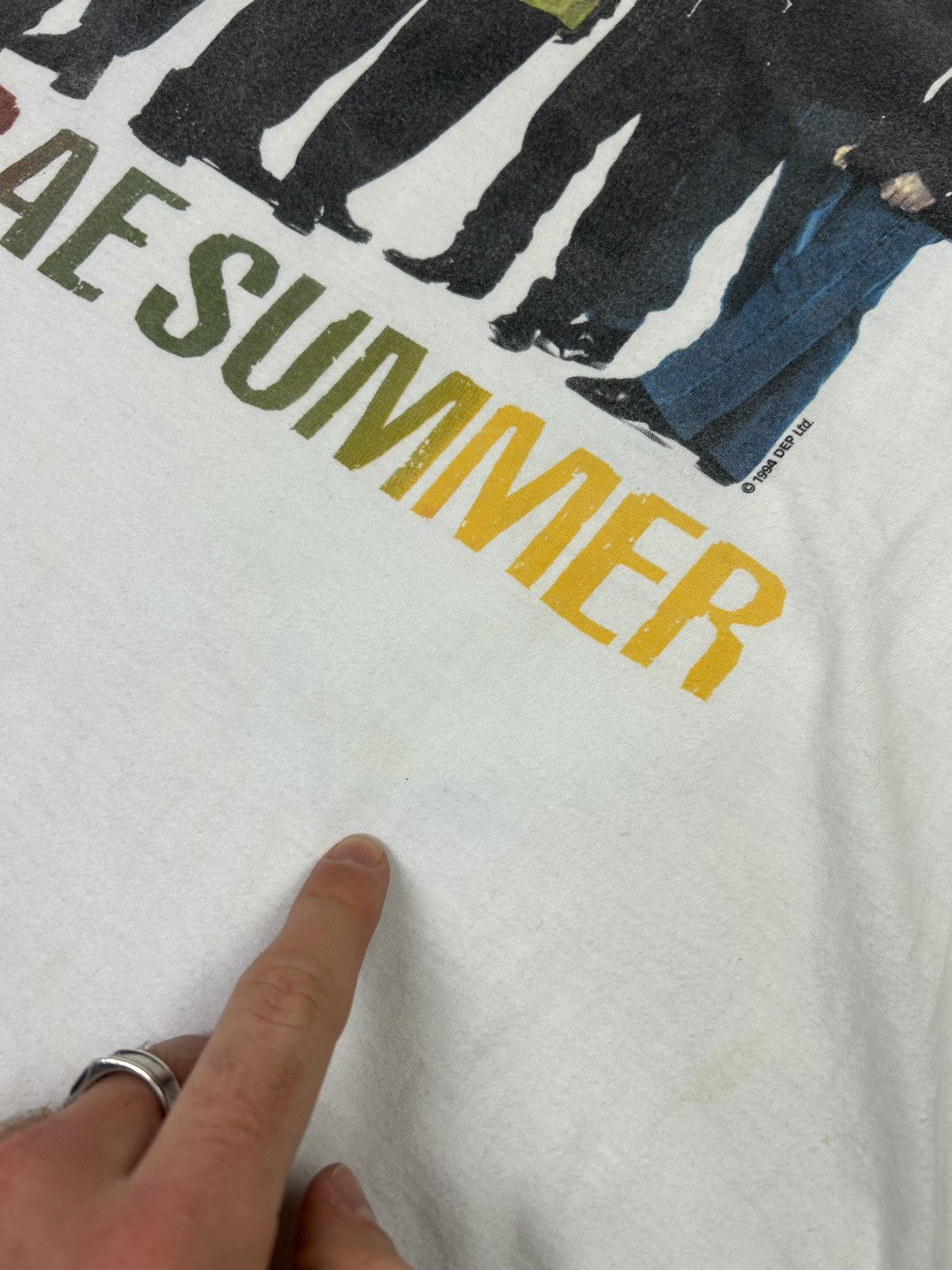 Band Tees × Vintage 90s Vintage UB40 Reggae Summer 1994 Dep Ltd Band Tshirt Y 2k Size US XL / EU 56 / 4 - 8 Thumbnail