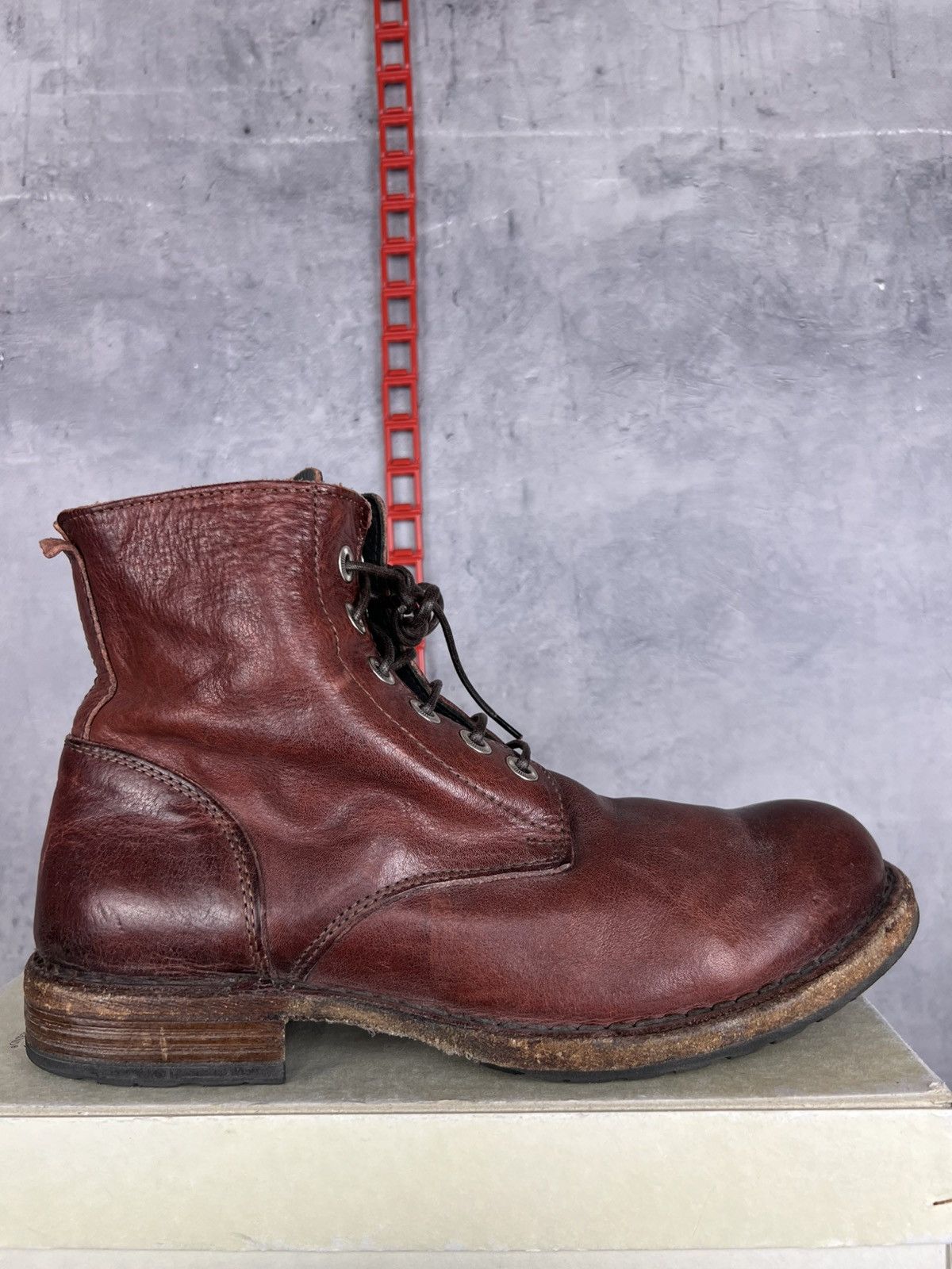 MoMA MOMA Leather Ankle Boots EU 38 Women / Unisex Brown Size US 8 / IT 38 - 11 Thumbnail