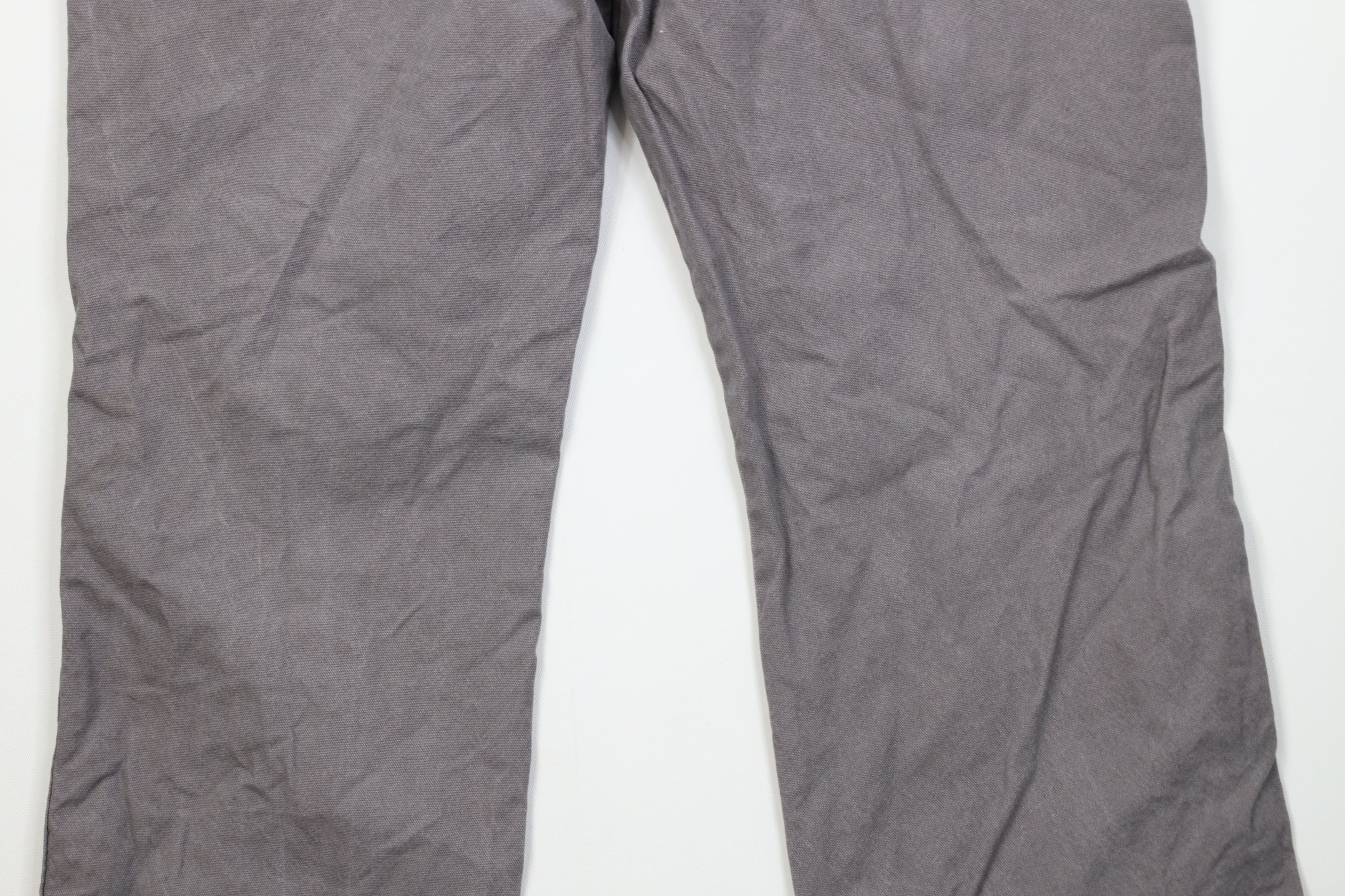 Dickies Vintage Y2K Dickies Wide Leg Dungaree Pants Gray Stretch Size US 40 / EU 56 - 10 Thumbnail