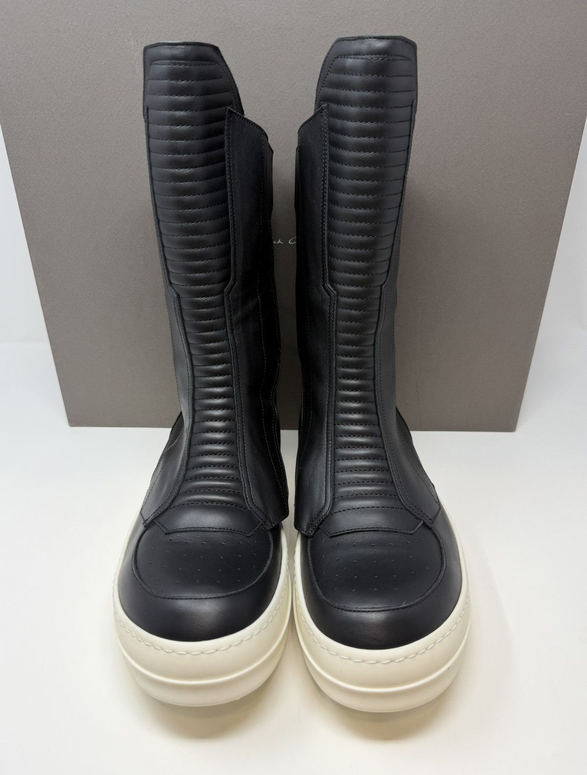 Rick Owens Rick Owens Biker Moto Sneaker Black Size US 9 / EU 42 - 3 Thumbnail