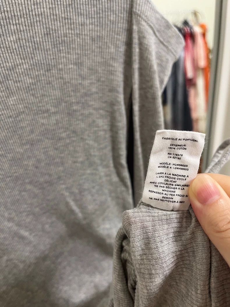 Helmut Lang HELMUT LANG Grey dress Size XS / US 0-2 / IT 36-38 - 8 Thumbnail