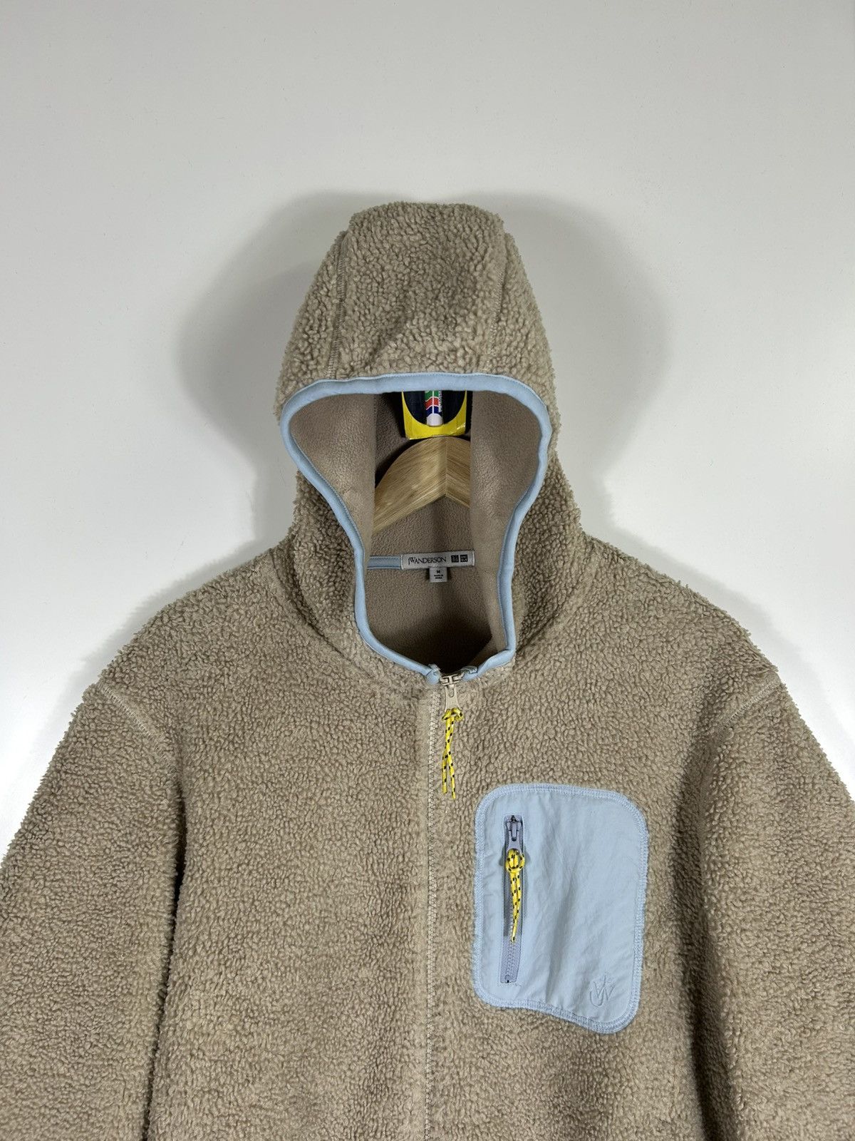JW Anderson × Uniqlo 🔥JW.Anderson❌Uniqlo Hooded Fleece Zipper Jacket Size US M / EU 48-50 / 2 - 4 Thumbnail