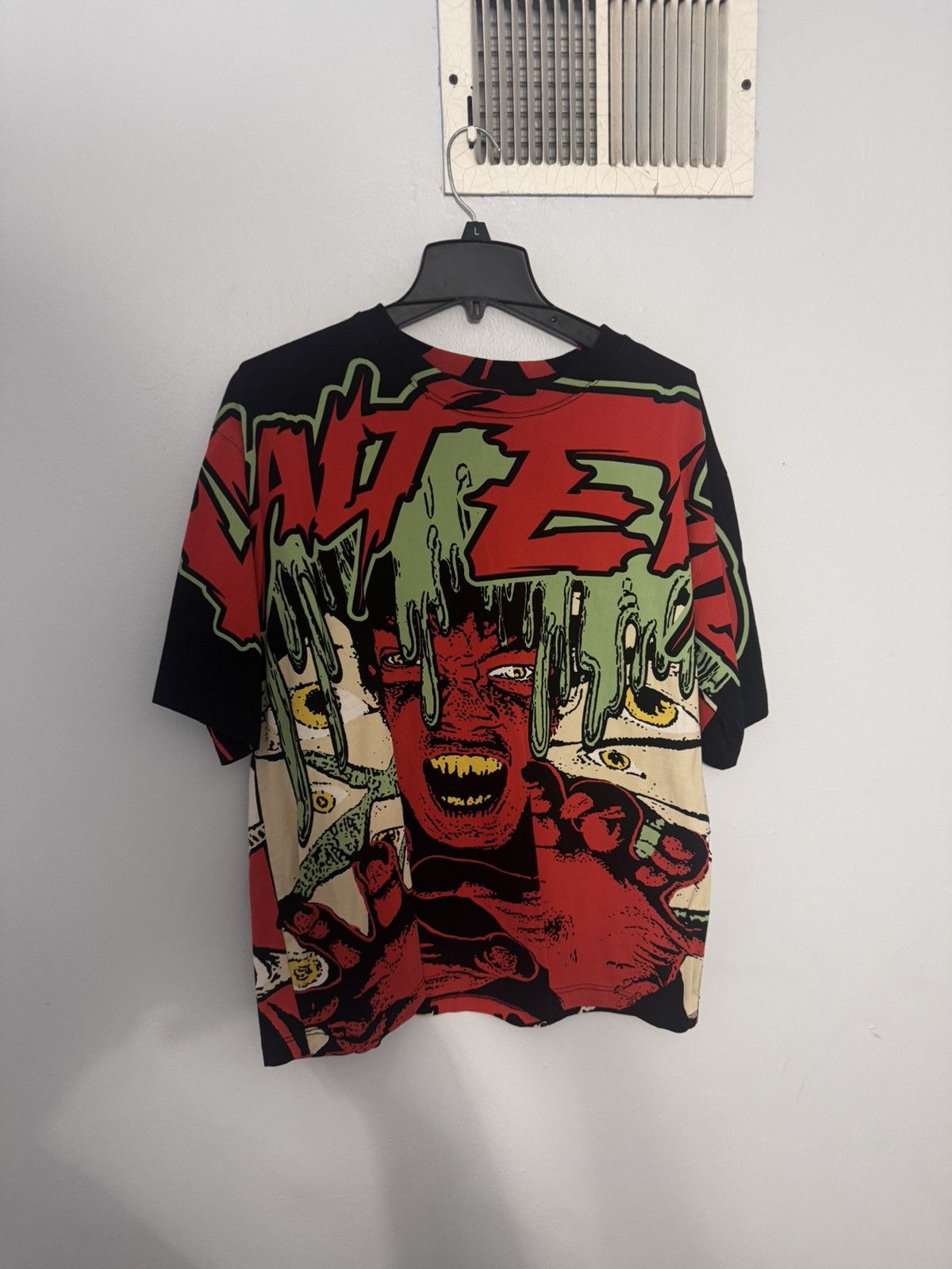 half evil zombie shirt