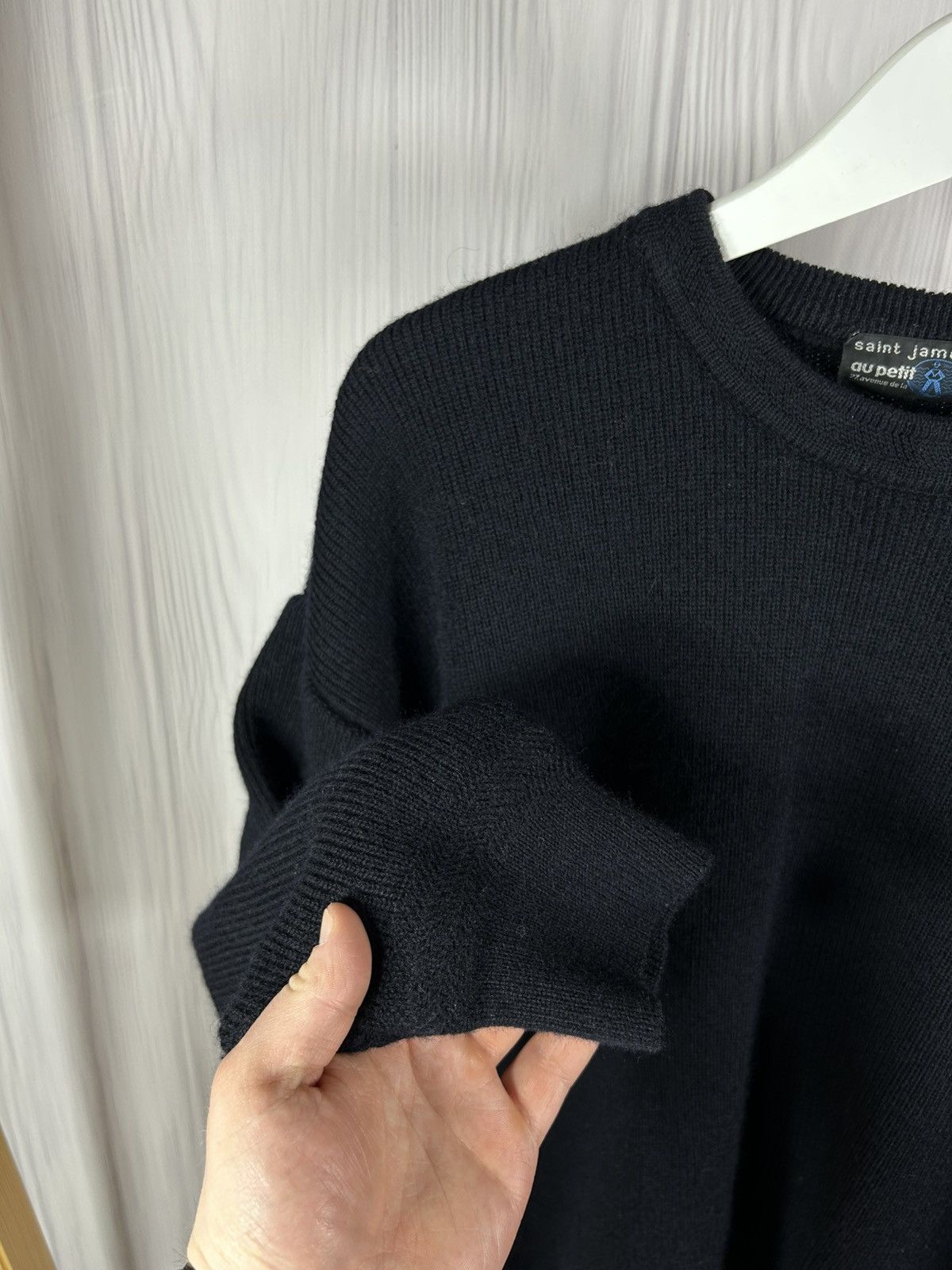Saint James Vintage Saint James Au Petit Matelot Woolmark Sweater France Size US L / EU 52-54 / 3 - 6 Thumbnail