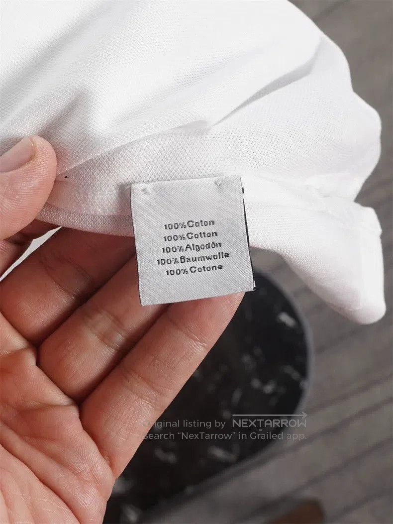 Hermes Hermes Spring-Summer Men's White Pique Cotton Short Sleeve Size US S / EU 44-46 / 1 - 6 Thumbnail