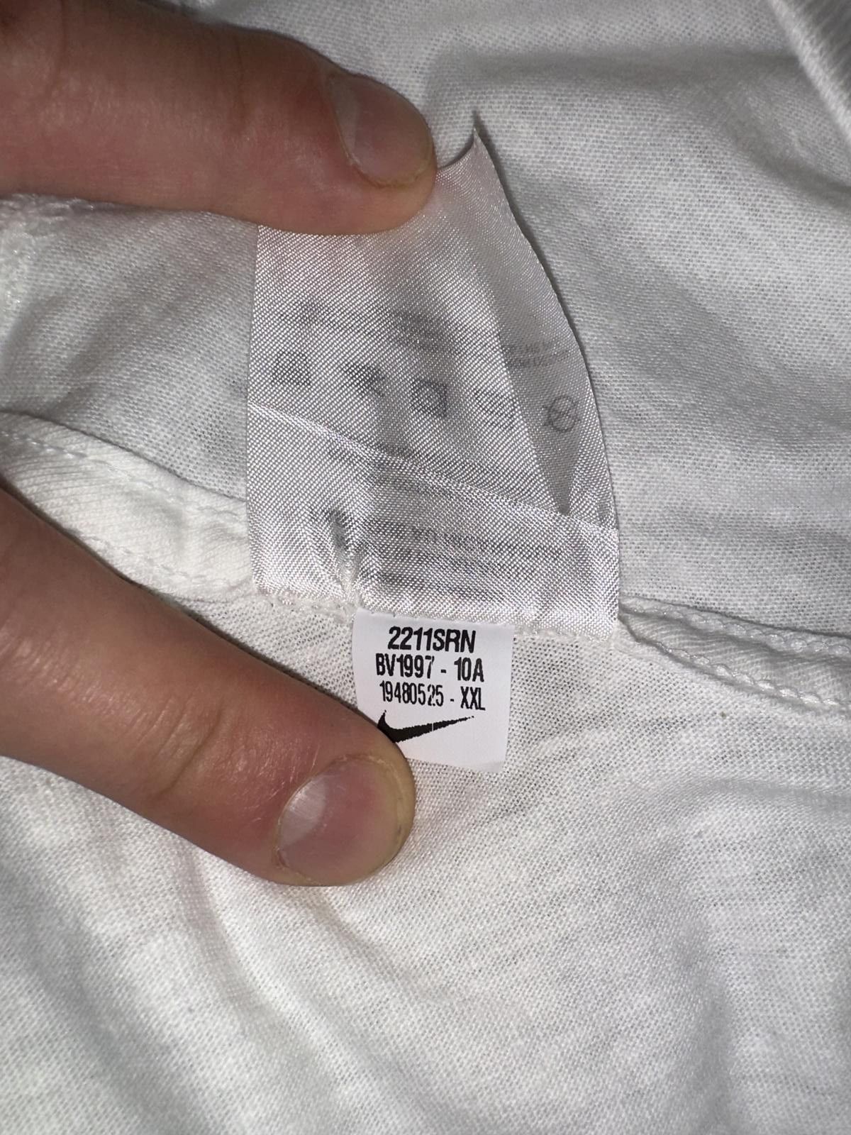 Nike Nike Men’s Football The Next Ones Staff White T-Shirt Size US XXL / EU 58 / 5 - 7 Thumbnail