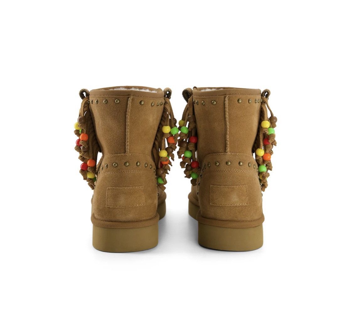 Other 1199 Bazo's 'Surfer Beaded Boots (Beige)' Size US 10 / EU 43 - 4 Thumbnail