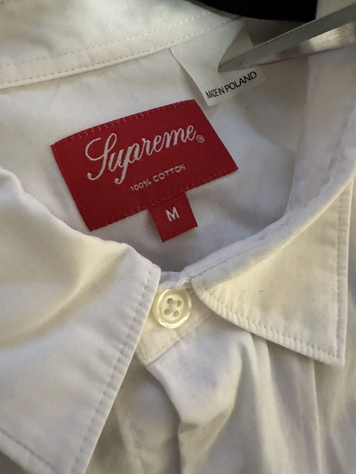 Supreme Nate Lowman S/S Shirt - White, Medium Size US M / EU 48-50 / 2 - 4 Thumbnail