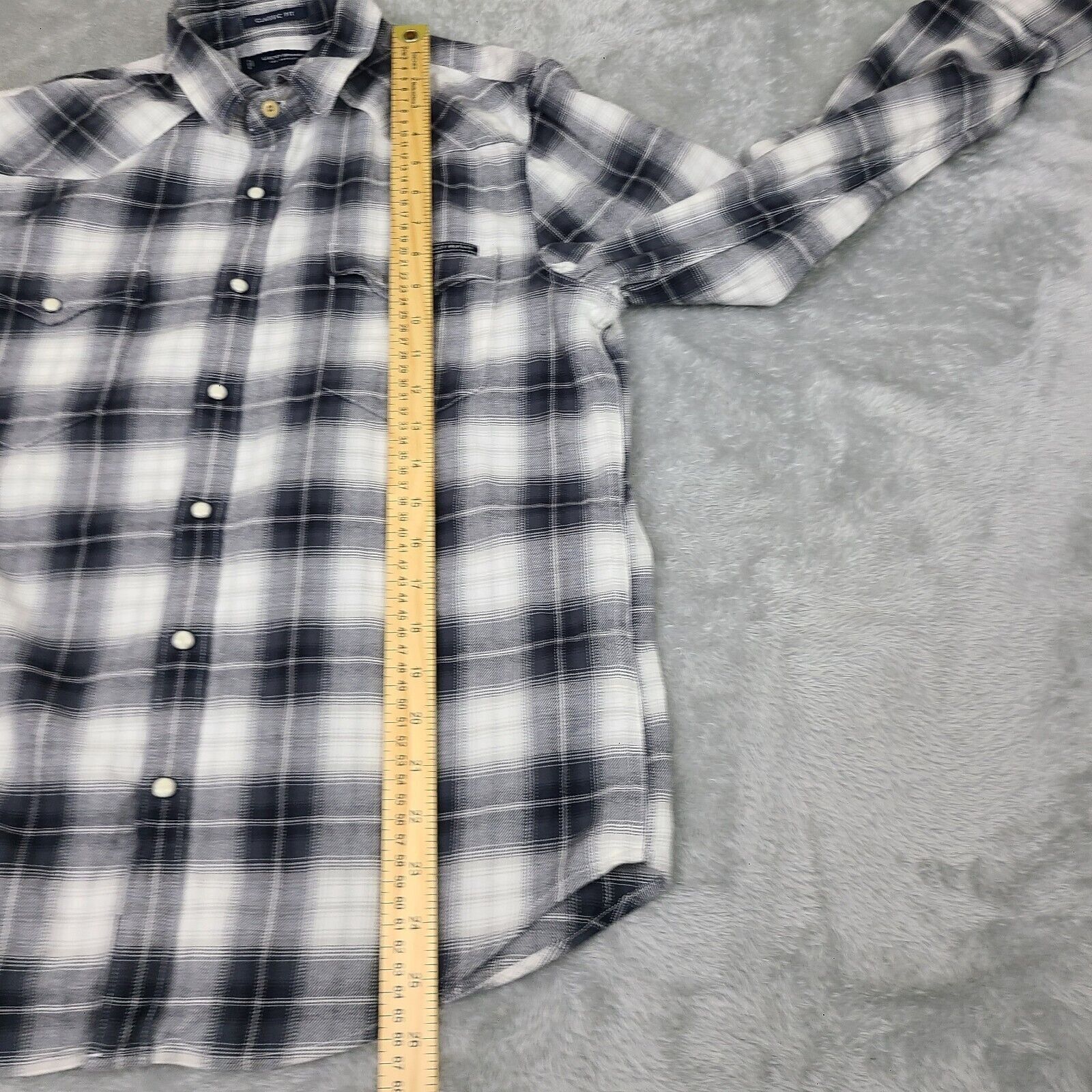 Lucky Brand Lucky Brand Men's Classic Fit Small Long Sleeve Red Check Pe Size US S / EU 44-46 / 1 - 7 Thumbnail