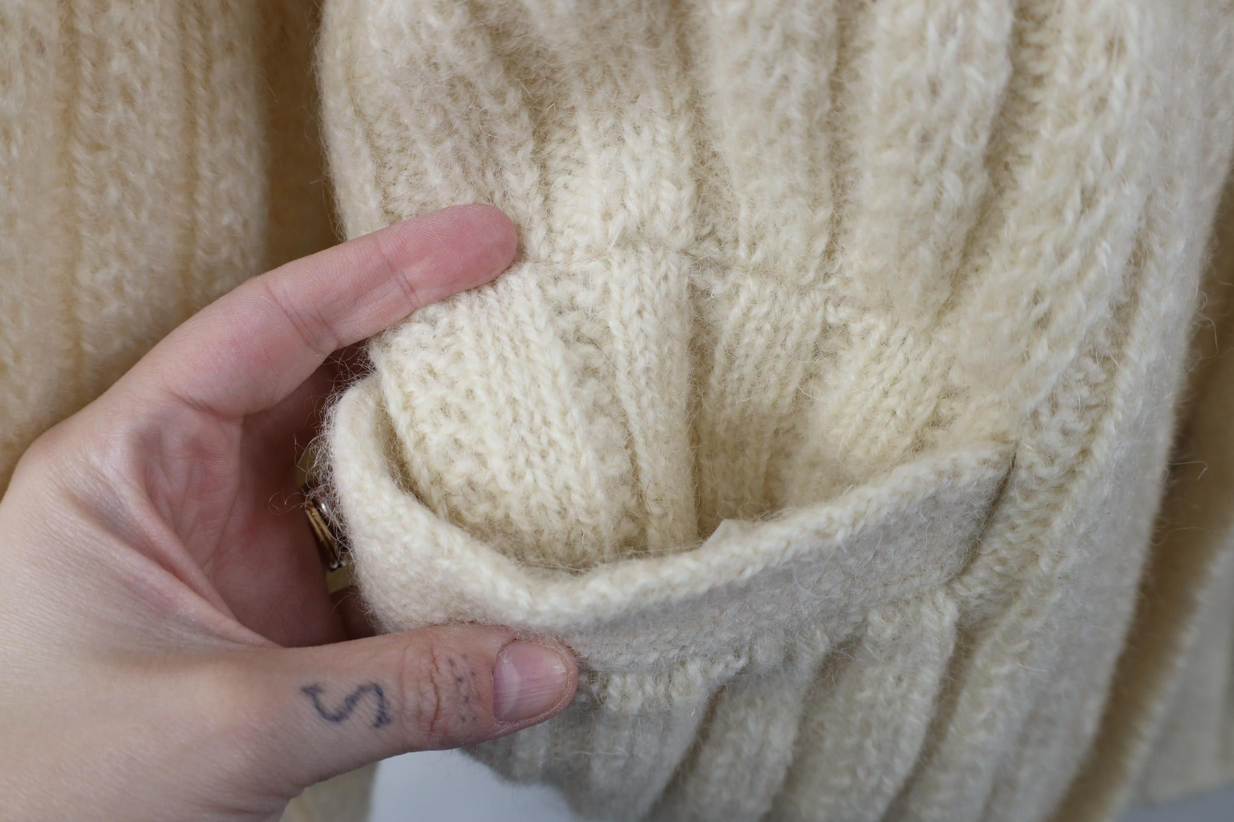 Vintage Vintage 50s 60s Marshall Field Ribbed Knit Cardigan Sweater Size US L / EU 52-54 / 3 - 8 Thumbnail