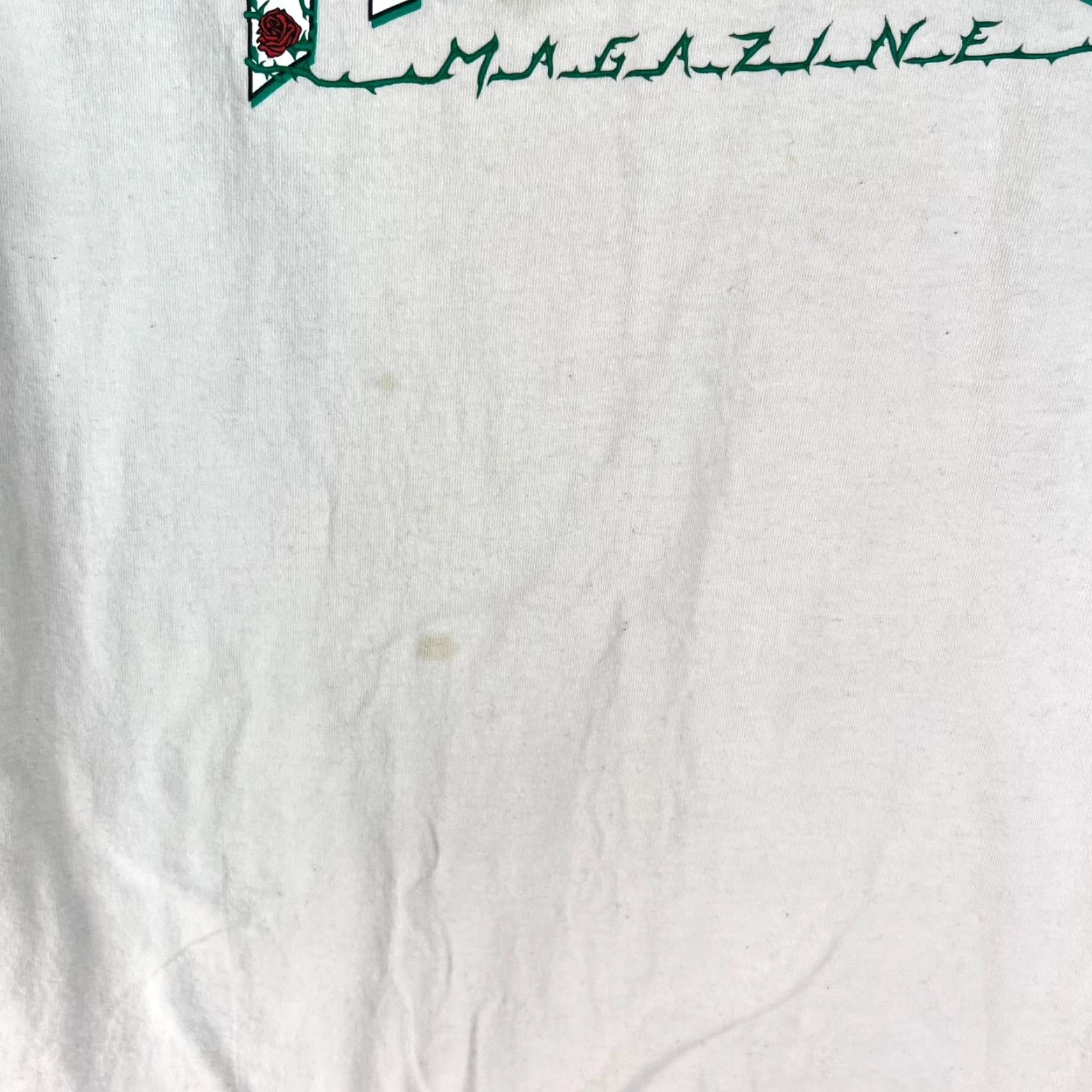 Thrasher Thrasher Magazine Skate T Shirt Adult Size XL White Distressed Tee Size US XL / EU 56 / 4 - 3 Thumbnail