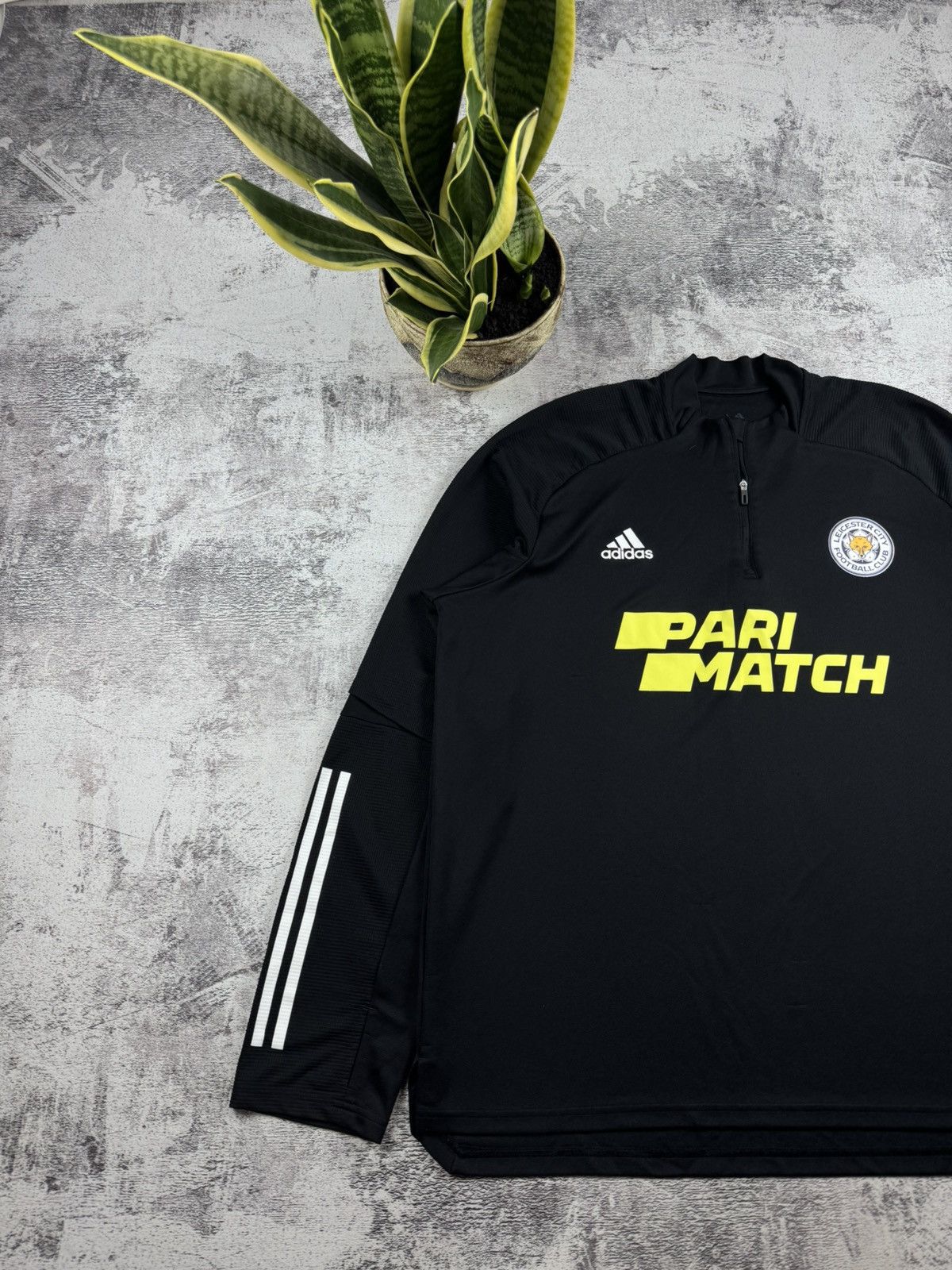 Other Leicester Adidas Black 2019/2020 Soccer Football XXL 1/4 T Shirt Jersey Kit Size US XXL / EU 58 / 5 - 2 Thumbnail