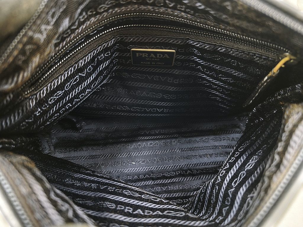 Prada PRADA leather big clutch bag pouch Size ONE SIZE - 4 Thumbnail