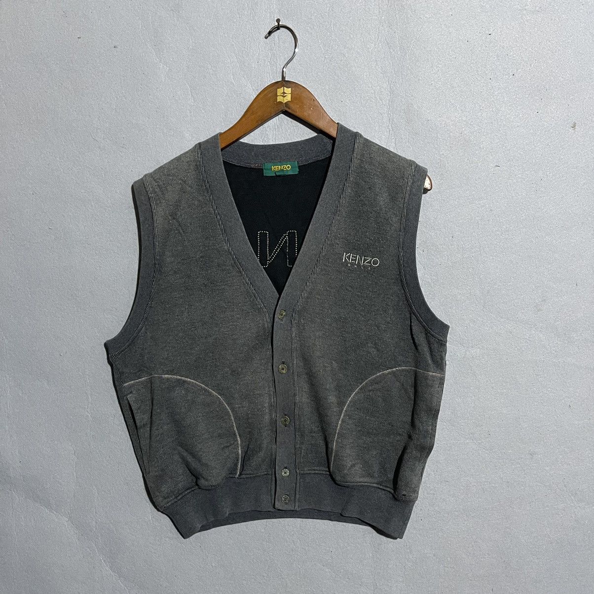 Kenzo Vintage Late 90s–Early 2000s Kenzo Golf Vest Size US M / EU 48-50 / 2 - 1 Thumbnail