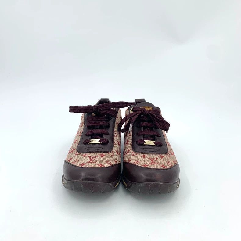 Louis Vuitton Louis Vuitton Color-block logo jacquard full print flat la Size US 5.5 / EU 38 - 3 Thumbnail