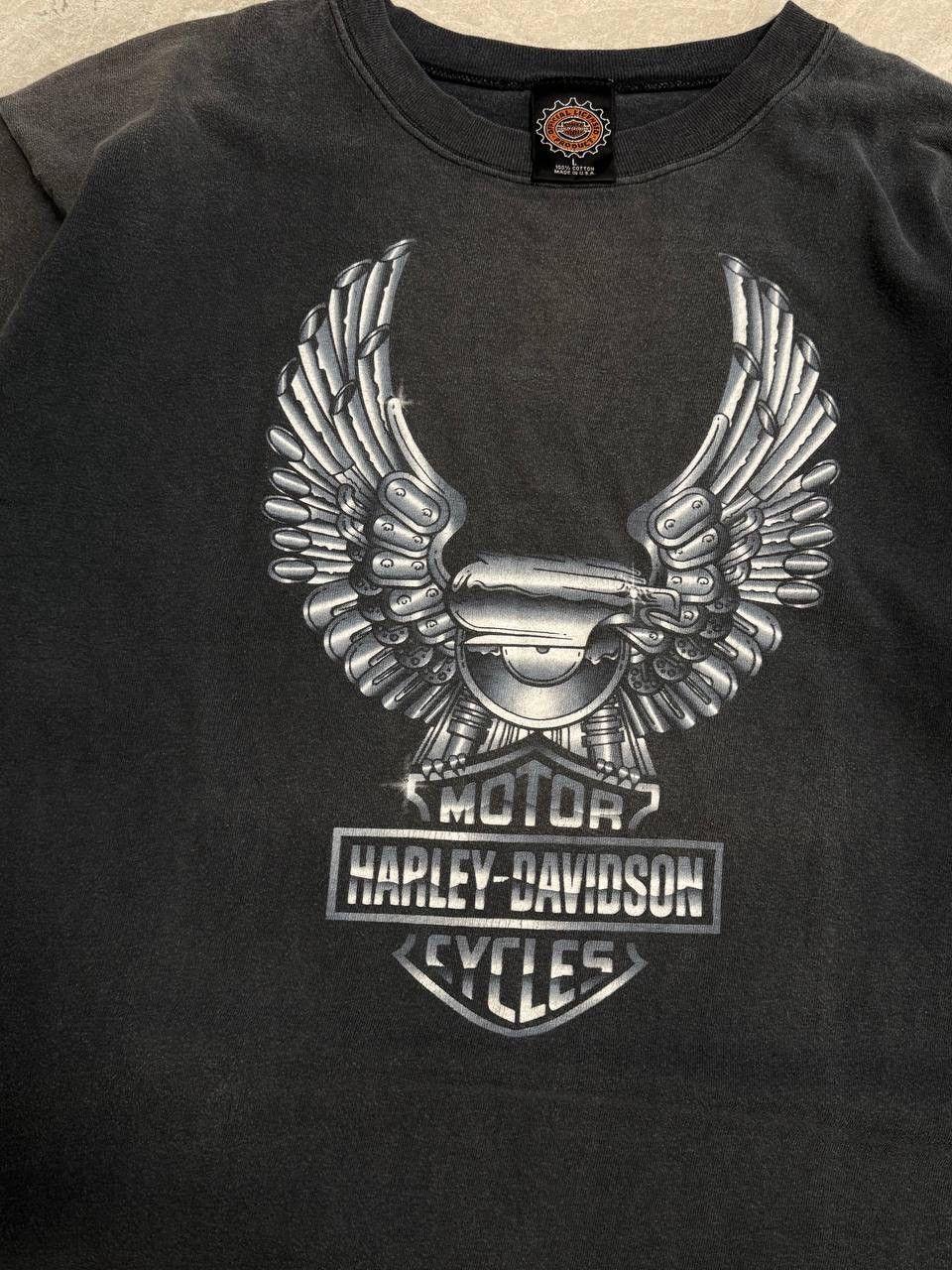 Harley Davidson Vintage Harley Davidson t shirt Size US L / EU 52-54 / 3 - 2 Thumbnail