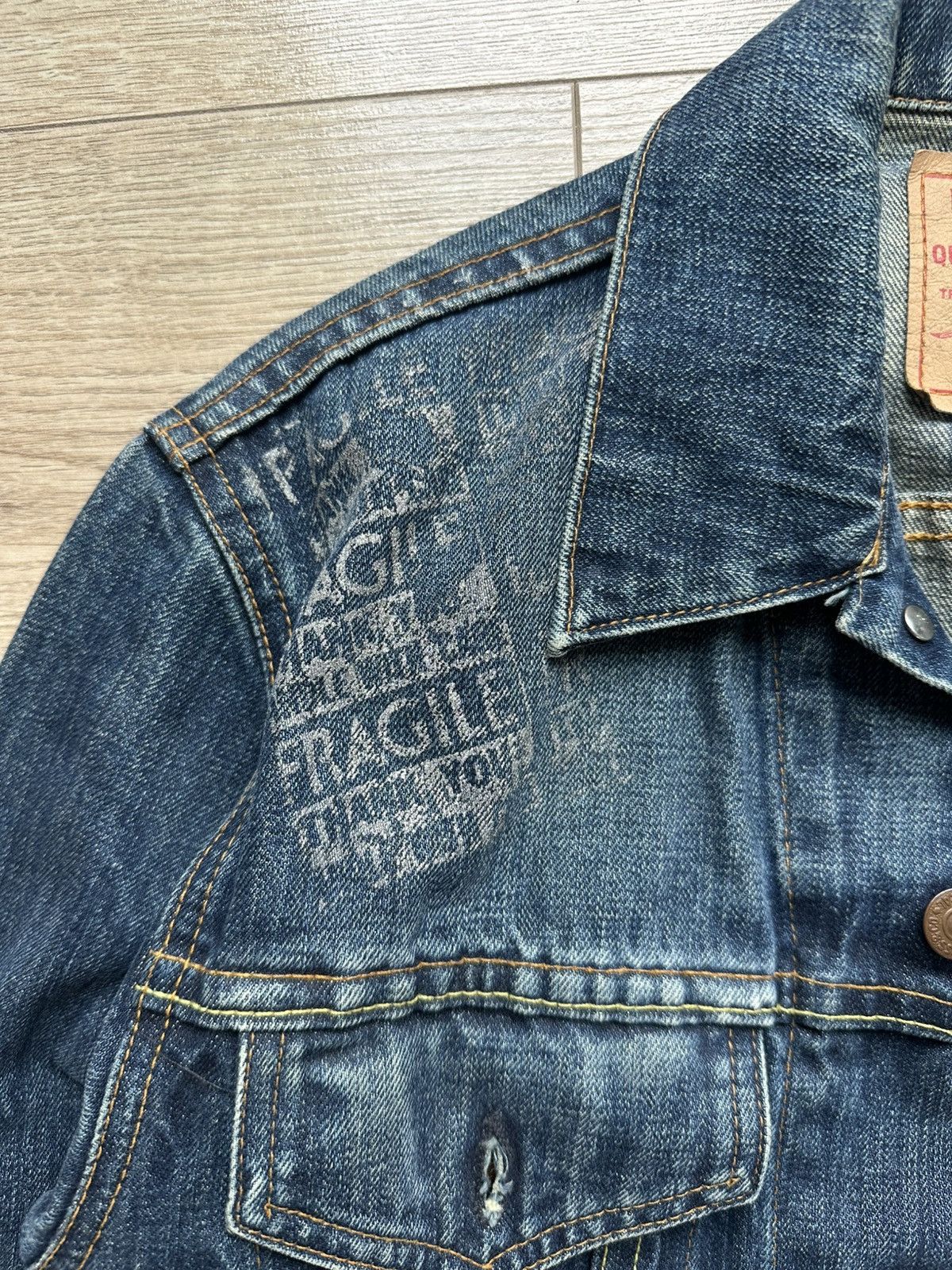 Levi's LEVIS Big E 67s Made in USA Denim Jacket Men Size 40 Size US XXS / EU 40 - 3 Thumbnail
