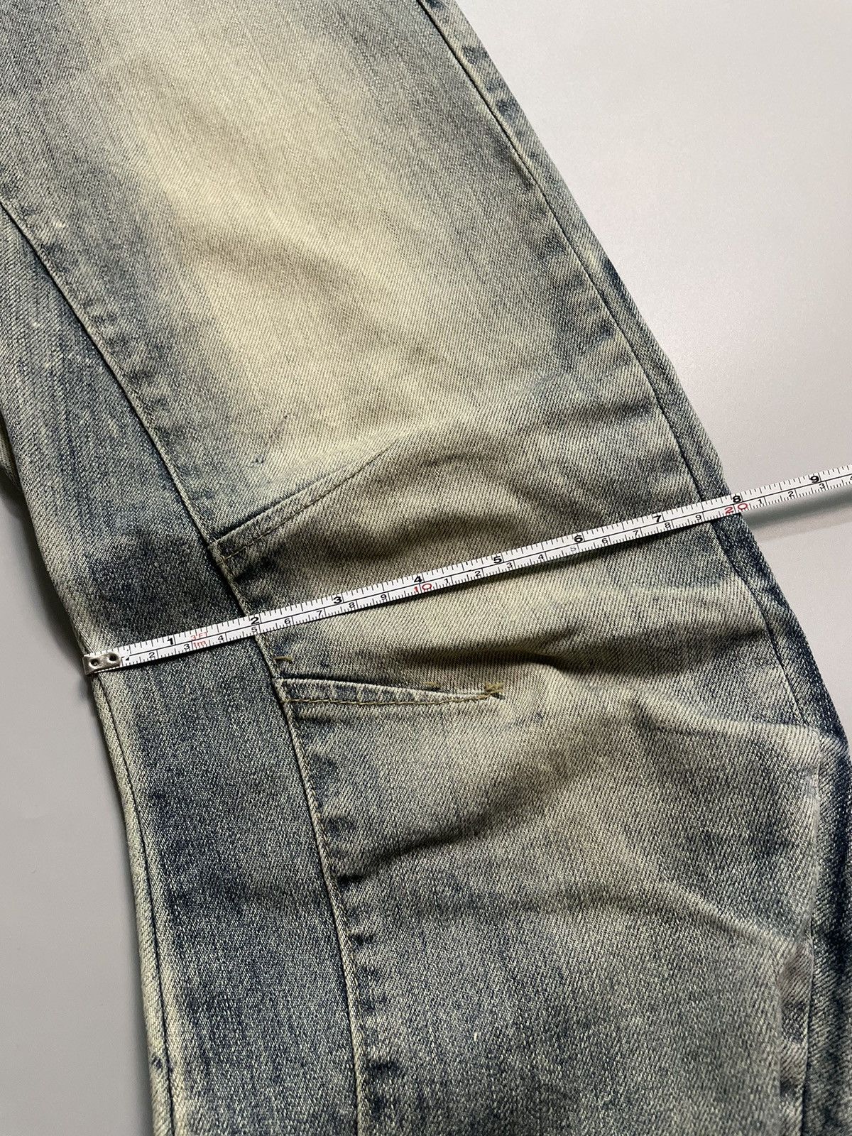 PPFM PPFM Padded Pocket Curved Leg Denim Size US 32 / EU 48 - 22 Thumbnail
