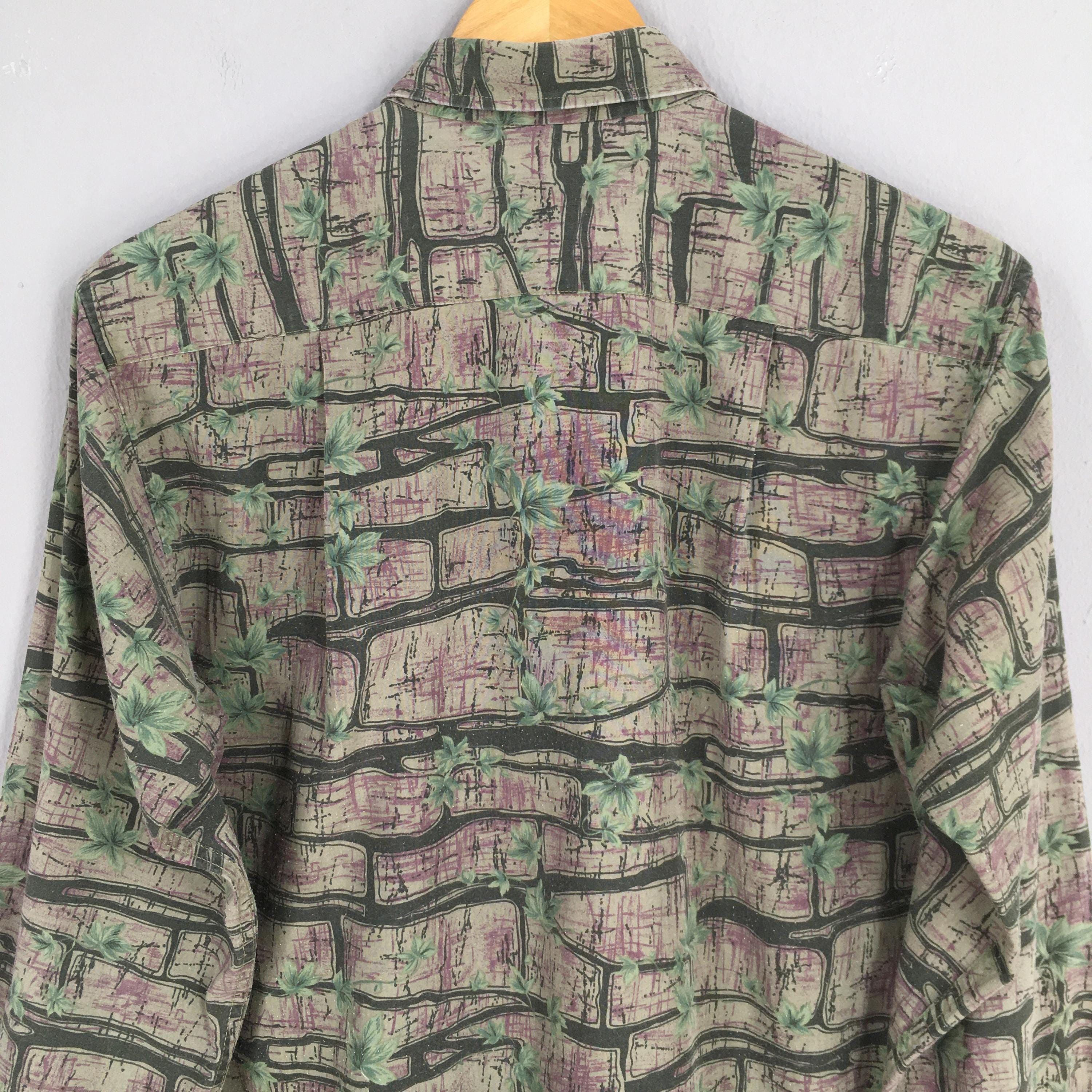 Pierre Balmain Vintage Pierre Balmain Abstract Pattern Shirt Medium Size US M / EU 48-50 / 2 - 8 Thumbnail