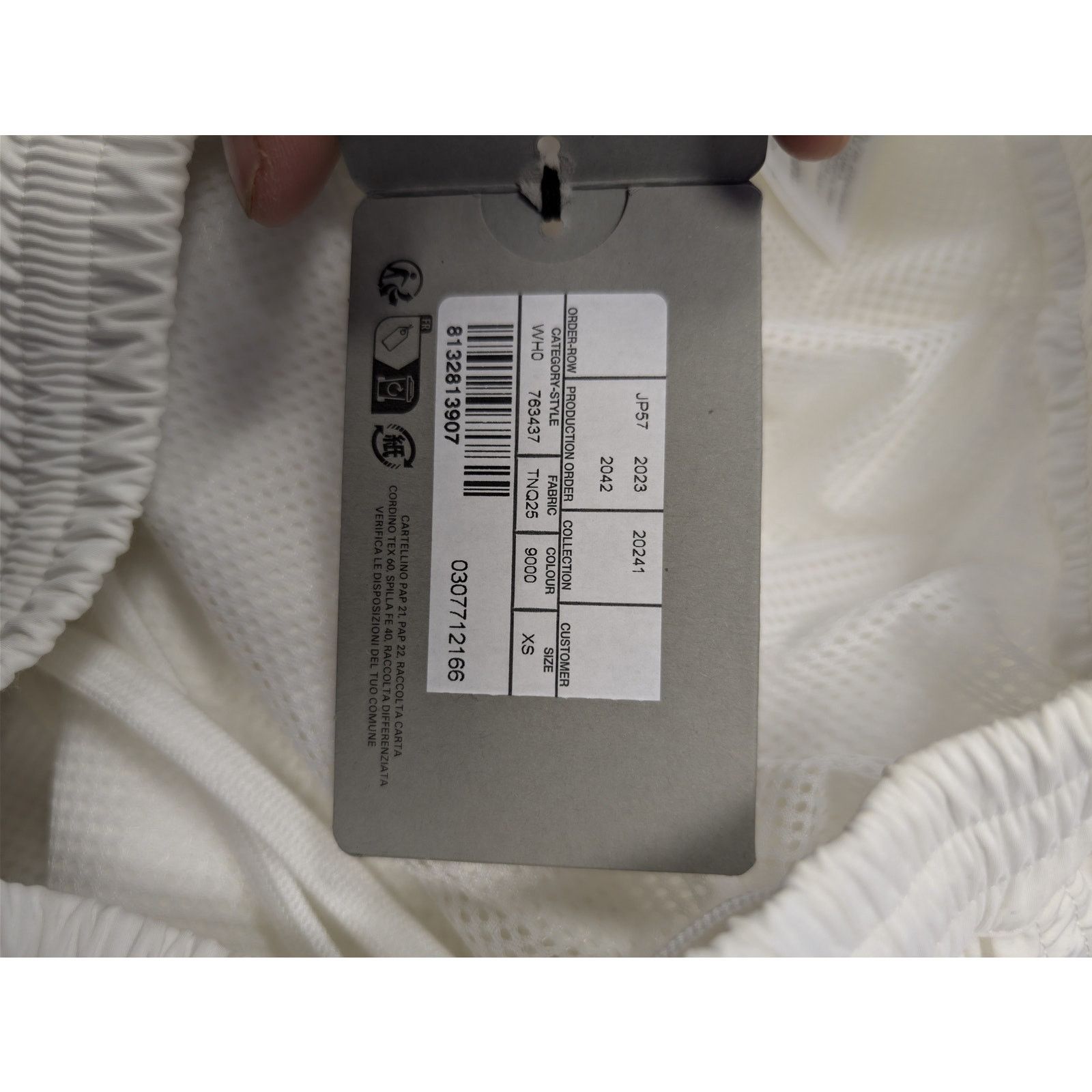 Balenciaga o1rshd1 3B Sports Icon Tracksuit Pants in White Size US 28 / EU 44 - 21 Thumbnail