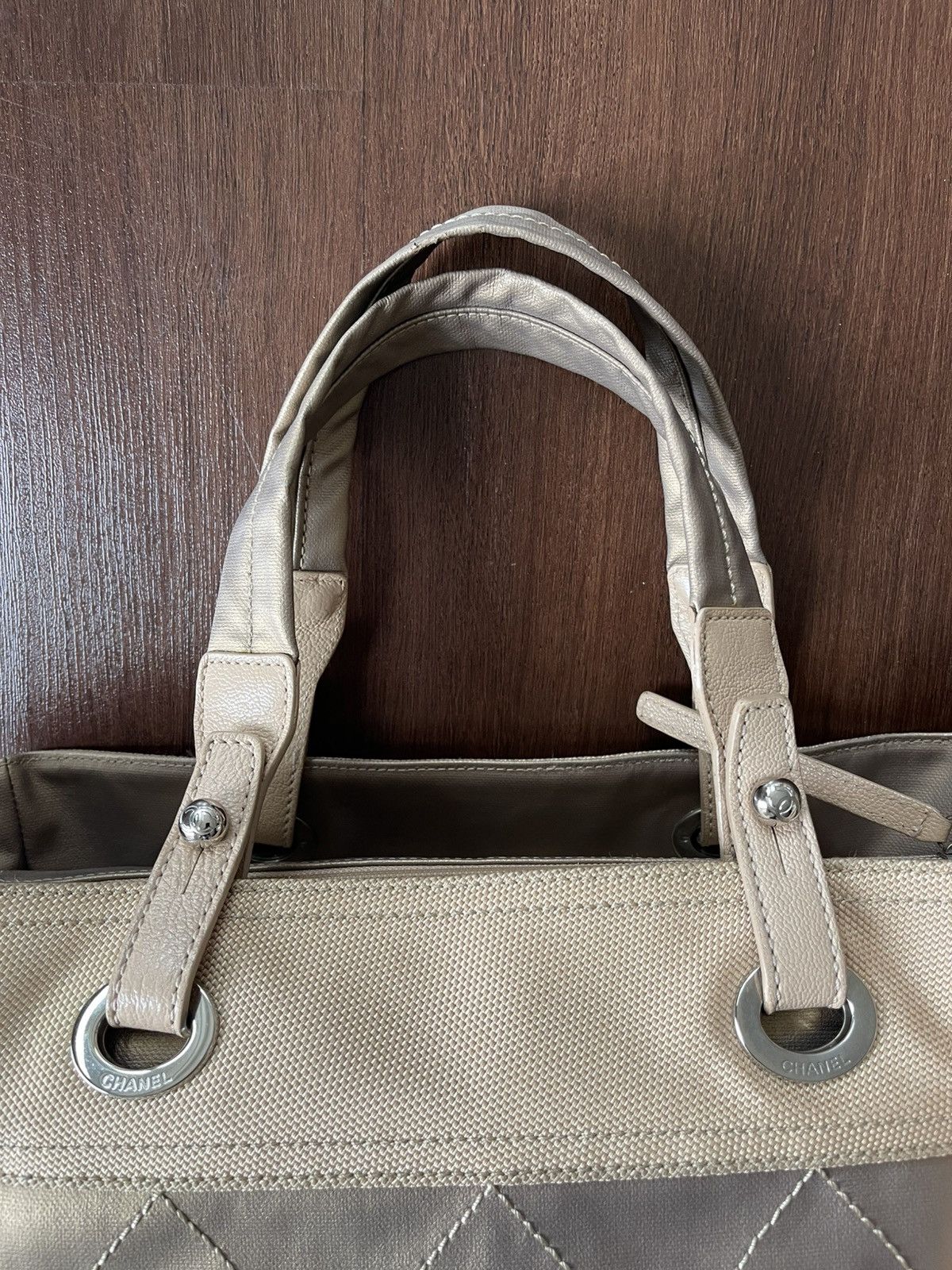 Chanel Chanel Grand Shopping Tote Paris-Biarritz Metallic Tote Size ONE SIZE - 2 Thumbnail