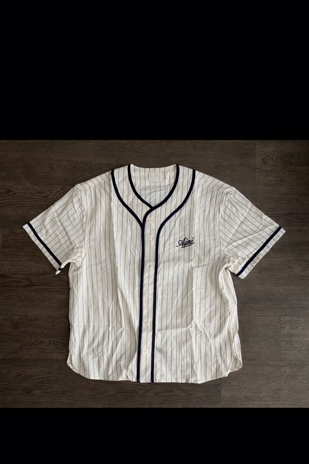 Aime Leon Dore Good Sportsmanship Baseball Jersey Pinstripe Size US L / EU 52-54 / 3 - 1 Thumbnail