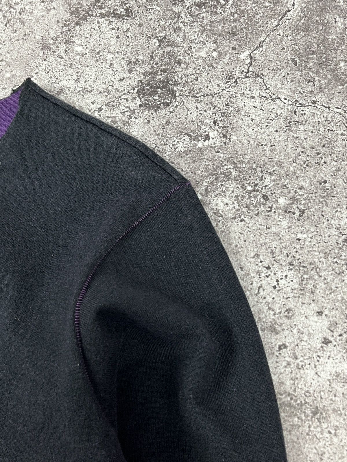 Issey Miyake × Japanese Brand × Vintage Rare Vintage🔥Issey Miyake Men Destroyed Collar Size US M / EU 48-50 / 2 - 8 Thumbnail