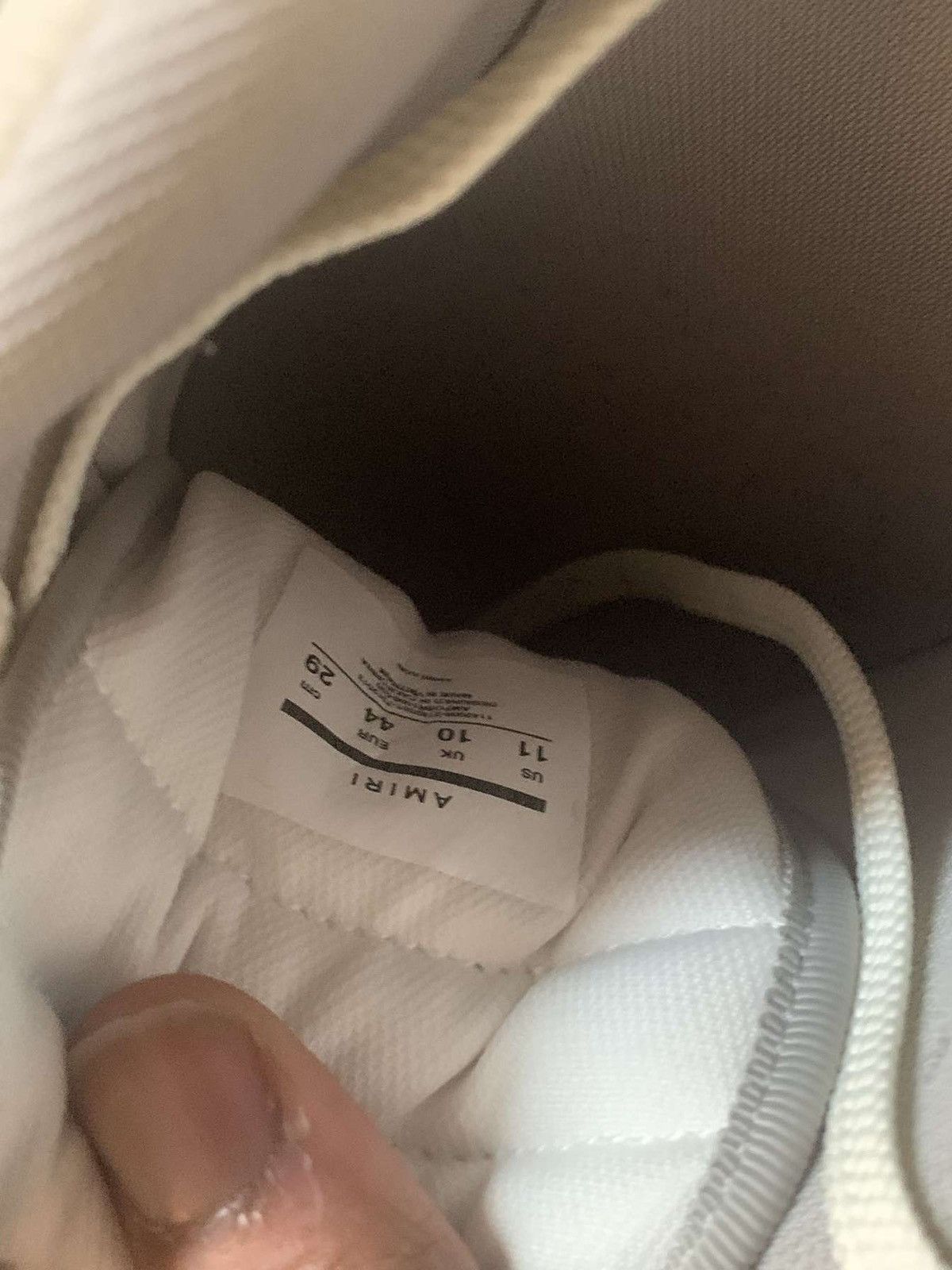 Amiri Amiri skeleton lows Size US 11 / EU 44 - 4 Thumbnail