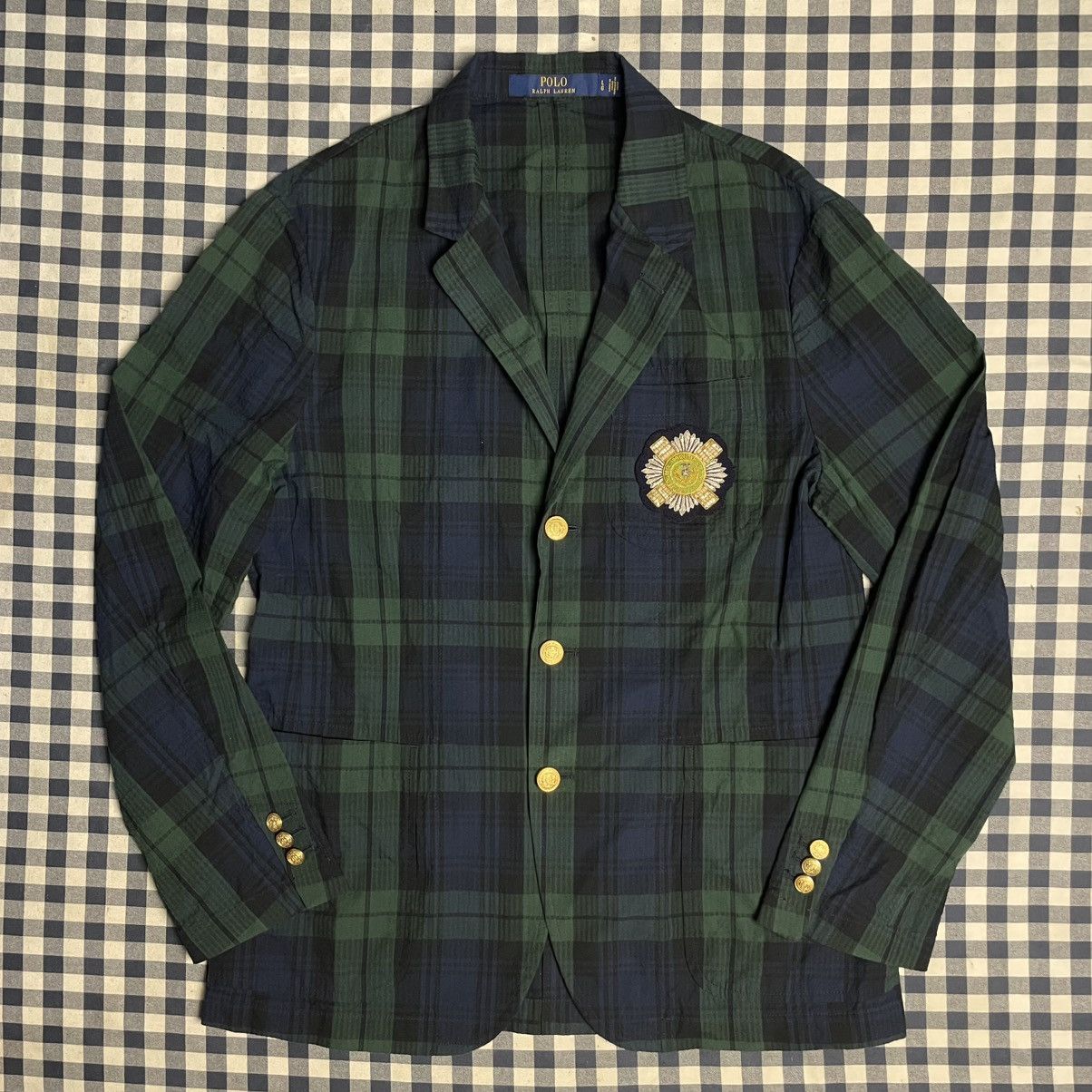 Polo Ralph Lauren Polo Ralph Lauren Blazer Tartan with patch Size 50L - 1 Thumbnail
