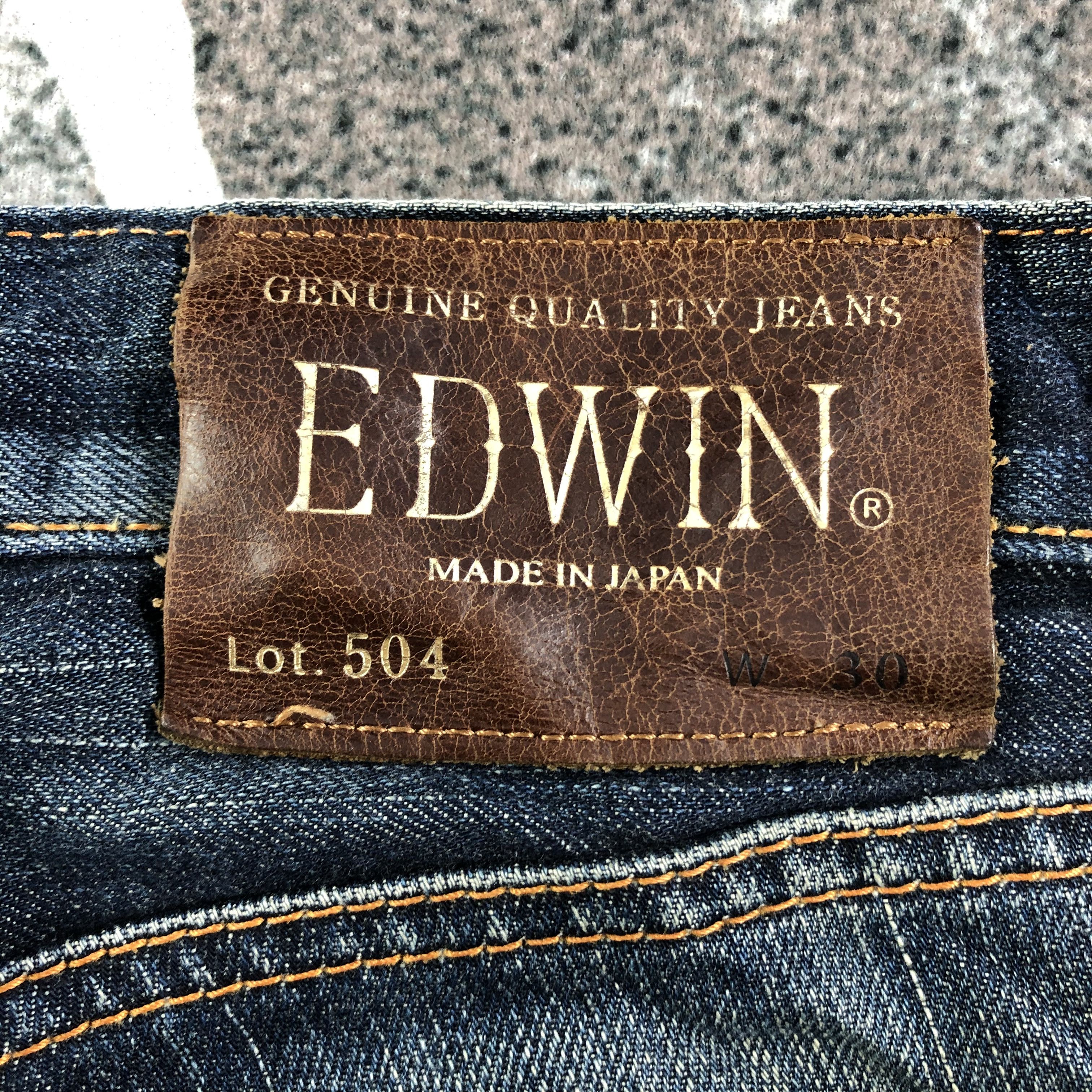 Edwin Vintage Edwin 504 Jeans Faded Blue Denim Kj1684 Size US 30 / EU 46 - 5 Thumbnail