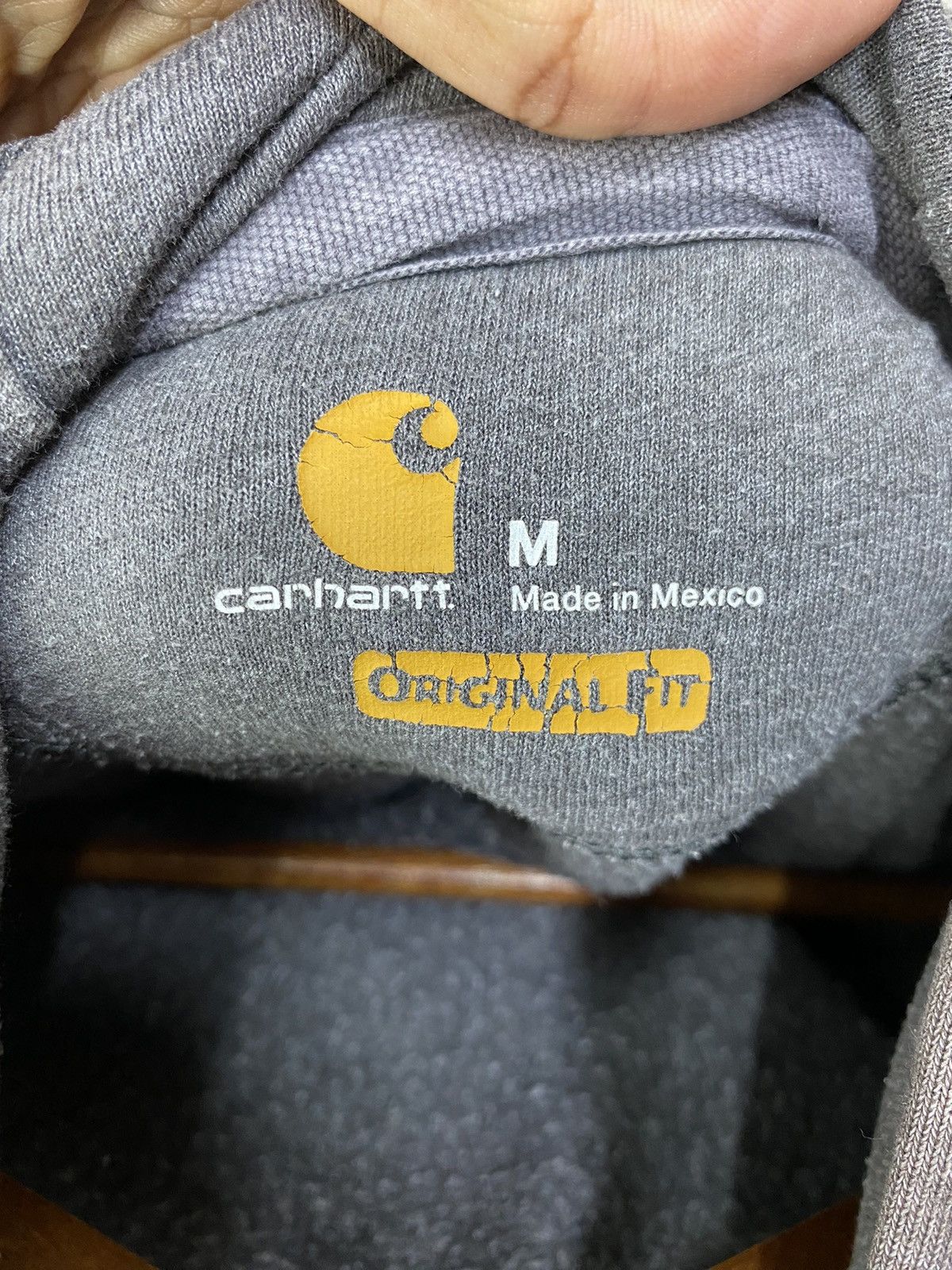 Carhartt Carhartt Wip Hoodie Sweatshirt Heavy Cotton Sun Faded Size M Size US M / EU 48-50 / 2 - 7 Thumbnail