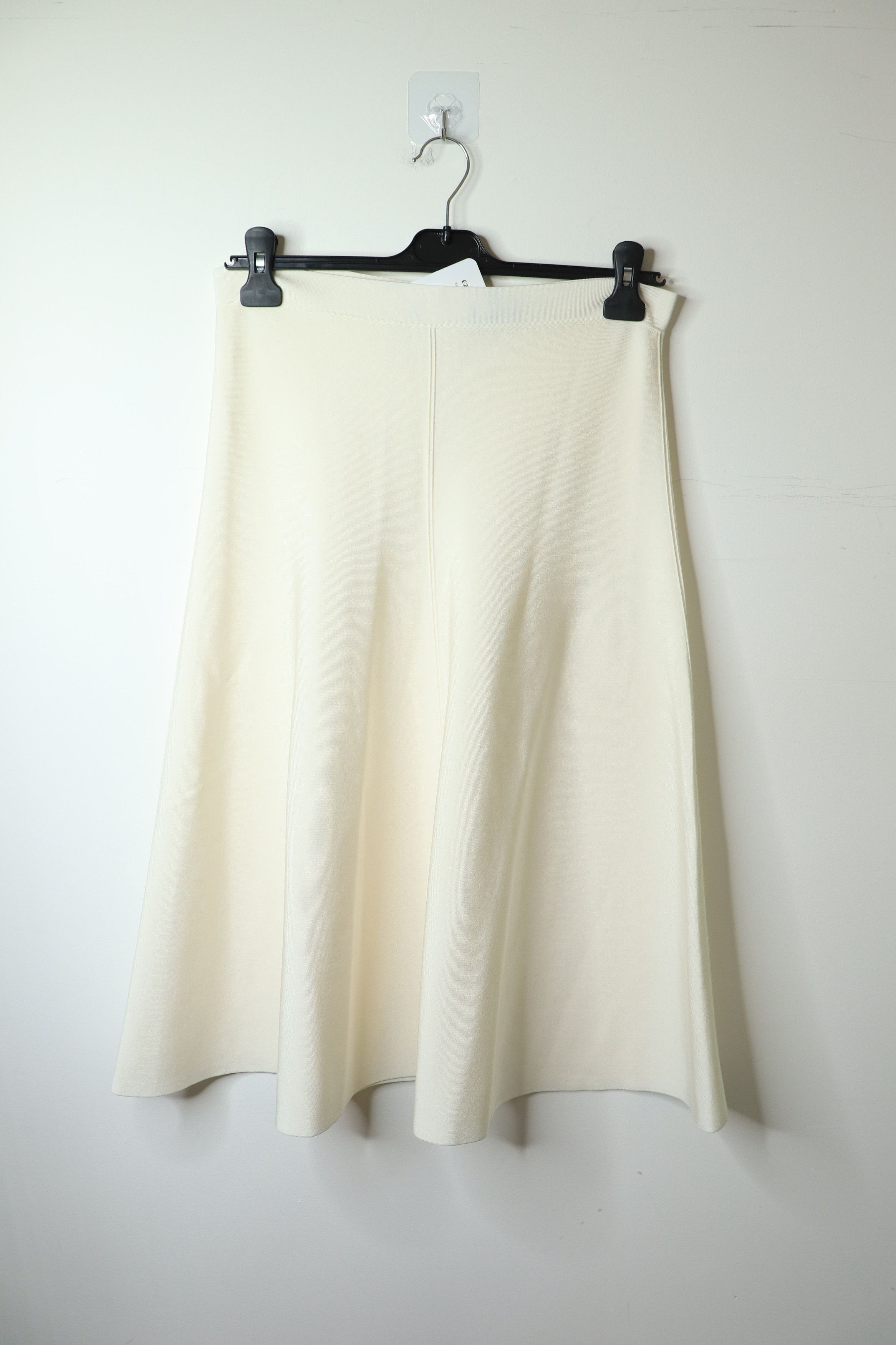 Giorgio Armani Cream midi skirt - UK 14 Size 32" / US 10 / IT 46 - 1 Thumbnail