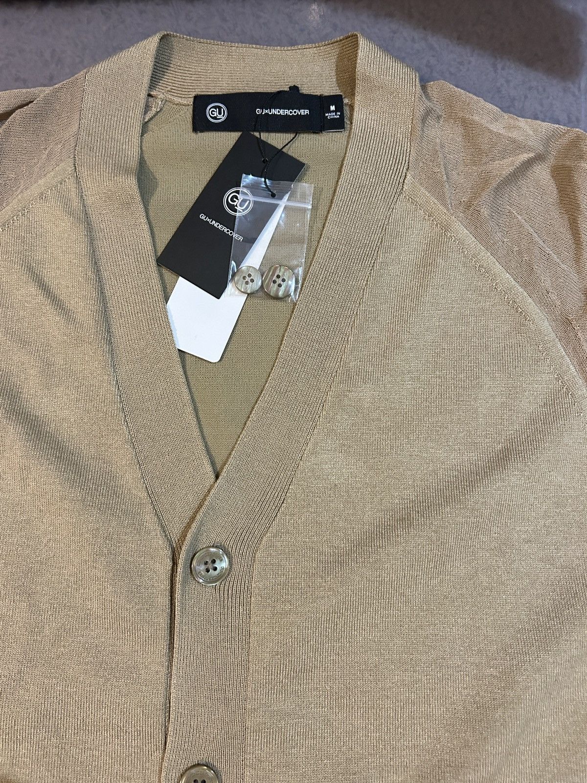 GU × Undercover Undercover x GU Knit Cardigan Size US M / EU 48-50 / 2 - 2 Thumbnail