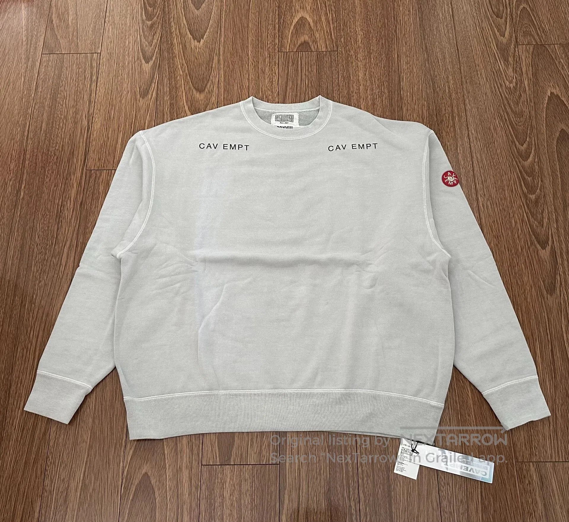 Cav Empt CAV EMPT EMBROIDERED FROG MOBILE CREW SWEATSHIRT | Grailed